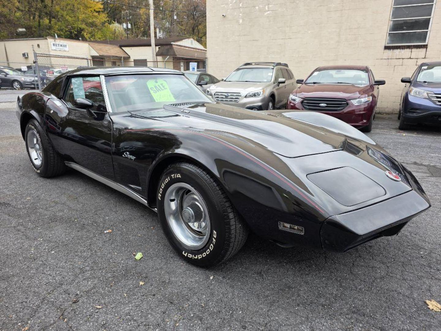 1974 BLACK CHEVROLET CORVETTE L-82 CONVERTIBLE T-TOP (00001Z37T4S) , Automatic transmission, located at 117 North Cameron Street, Harrisburg, PA, 17101, (717) 963-8962, 40.267021, -76.875351 - WE FINANCE!!! Good Credit/ Bad Credit/ No Credit - ALL Trade-Ins Welcomed!!! ***Guaranteed Credit Approval*** APPLY ONLINE or CALL us TODAY ;) Please call us to discuss your cash and financing options. - Photo#7