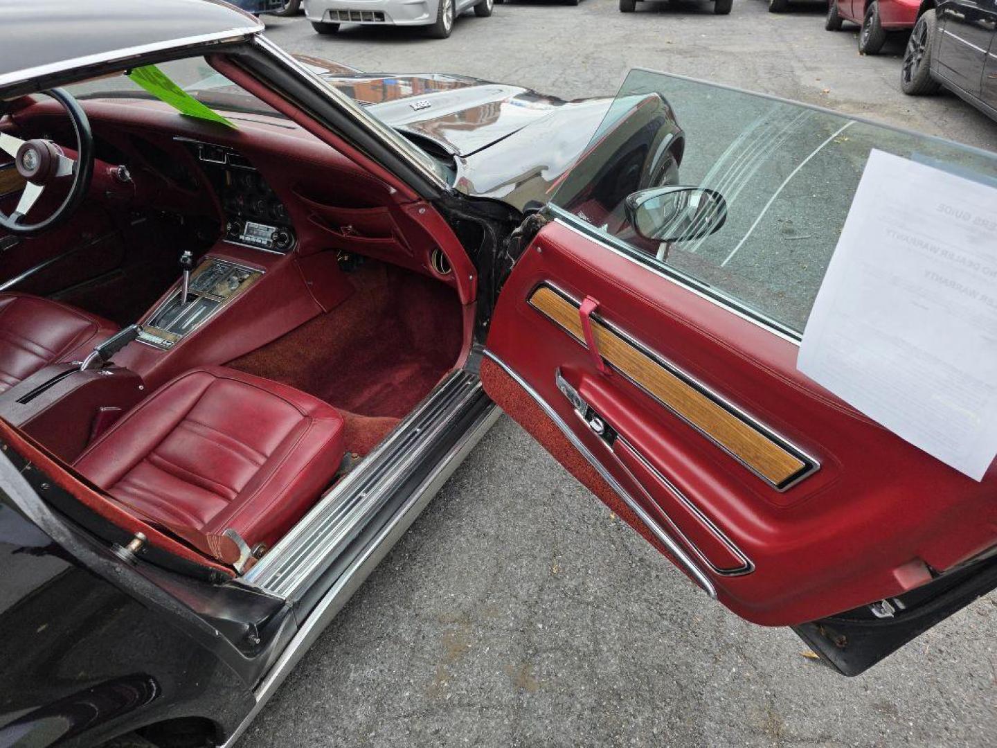 1974 BLACK CHEVROLET CORVETTE L-82 CONVERTIBLE T-TOP (00001Z37T4S) , Automatic transmission, located at 117 North Cameron Street, Harrisburg, PA, 17101, (717) 963-8962, 40.267021, -76.875351 - WE FINANCE!!! Good Credit/ Bad Credit/ No Credit - ALL Trade-Ins Welcomed!!! ***Guaranteed Credit Approval*** APPLY ONLINE or CALL us TODAY ;) Please call us to discuss your cash and financing options. - Photo#18