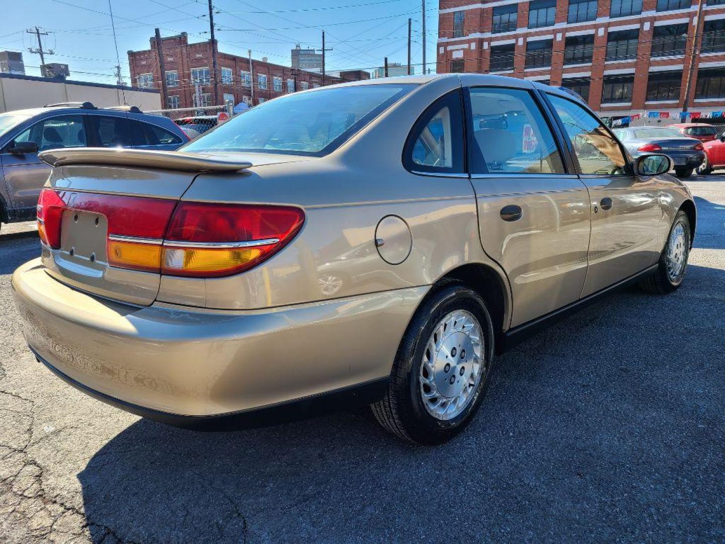 2002 GOLD SATURN L100 SEDAN (1G8JS54F72Y) with an 2.2L engine, Automatic transmission, located at 117 North Cameron Street, Harrisburg, PA, 17101, (717) 963-8962, 40.267021, -76.875351 - Photo#4