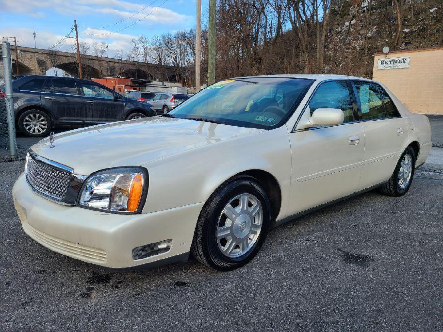 2003 WHITE CADILLAC DEVILLE SEDAN (1G6KD54Y63U) with an 4.6L engine, Automatic transmission, located at 117 North Cameron Street, Harrisburg, PA, 17101, (717) 963-8962, 40.267021, -76.875351 - WE FINANCE!!! Good Credit/ Bad Credit/ No Credit - ALL Trade-Ins Welcomed!!! ***Guaranteed Credit Approval*** APPLY ONLINE or CALL us TODAY ;) Internet Prices and Marketplace Prices are SPECIAL discounted ***CASH DEALS*** Retail Prices are higher. Please call us to discuss your cash and finan - Photo#0
