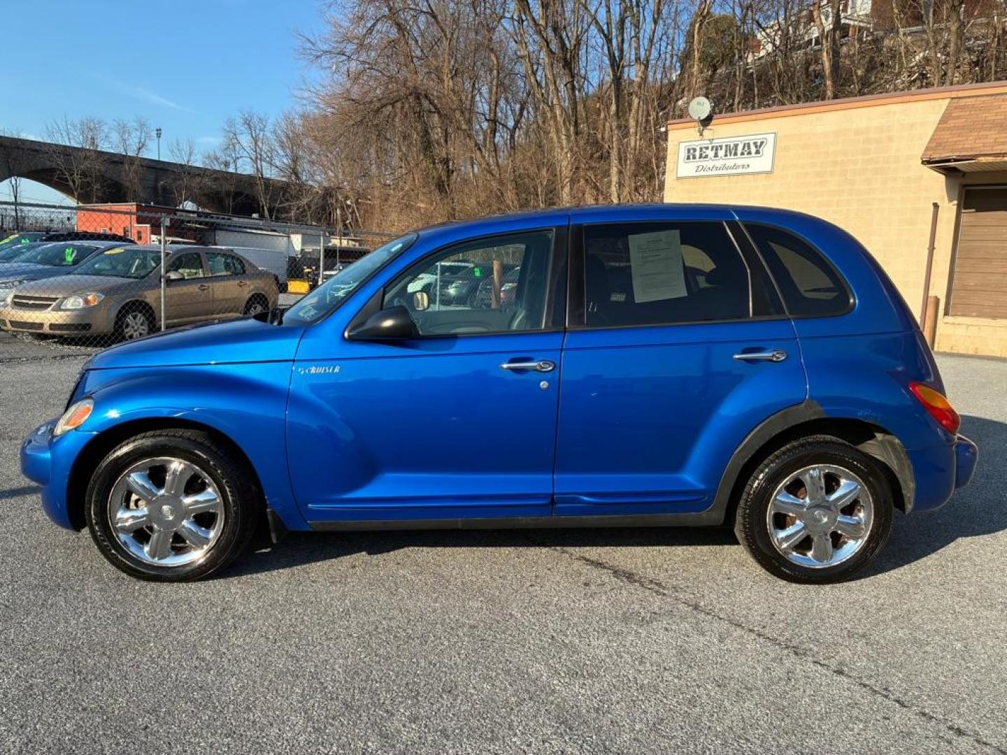 2003 BLUE CHRYSLER PT CRUISER LIMITED (3C8FY68B83T) with an 2.4L engine, Automatic transmission, located at 117 North Cameron Street, Harrisburg, PA, 17101, (717) 963-8962, 40.267021, -76.875351 - Photo#1