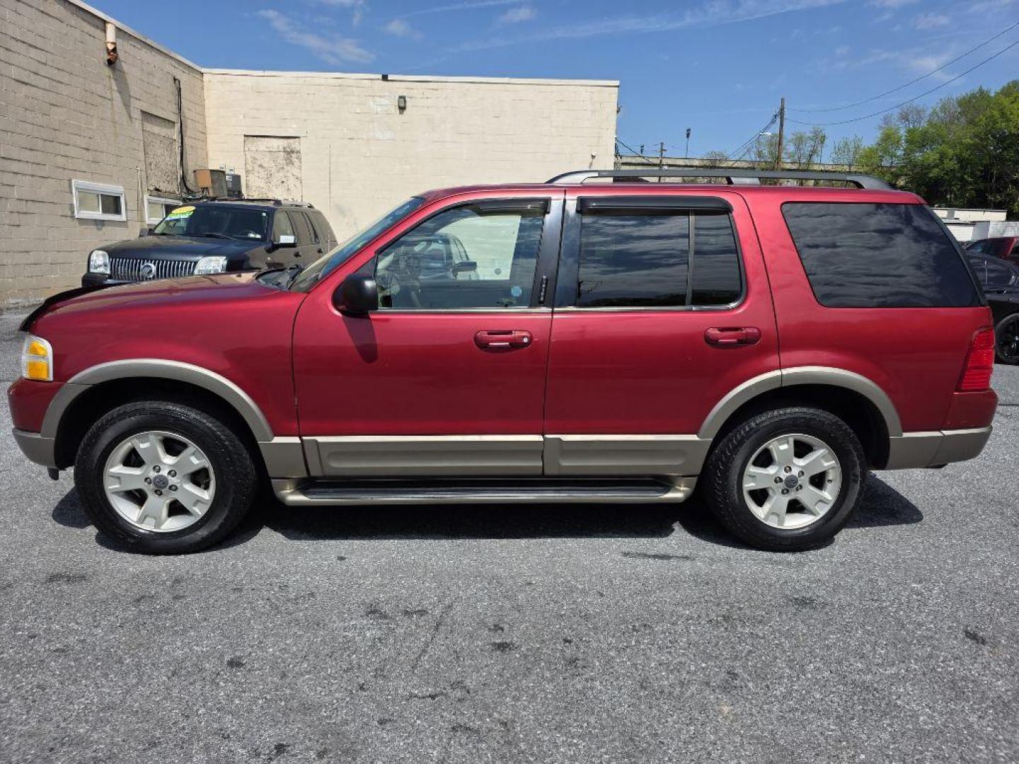 2003 RED FORD EXPLORER EDDIE BAUER (1FMZU74W73U) with an 4.6L engine, Automatic transmission, located at 117 North Cameron Street, Harrisburg, PA, 17101, (717) 963-8962, 40.267021, -76.875351 - Photo#1