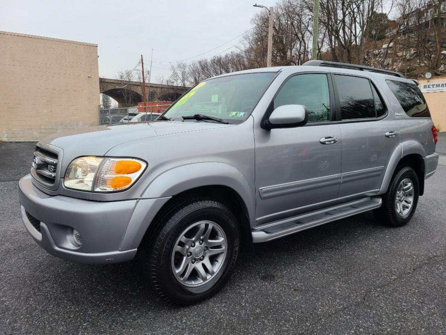 2003 SILVER TOYOTA SEQUOIA LIMITED (5TDBT48A03S) with an 4.7L engine, Automatic transmission, located at 117 North Cameron Street, Harrisburg, PA, 17101, (717) 963-8962, 40.267021, -76.875351 - WE FINANCE!!! Good Credit/ Bad Credit/ No Credit - ALL Trade-Ins Welcomed!!! ***Guaranteed Credit Approval*** APPLY ONLINE or CALL us TODAY ;) Internet Prices and Marketplace Prices are SPECIAL discounted ***CASH DEALS*** Retail Prices are higher. Please call us to discuss your cash and finan - Photo#0