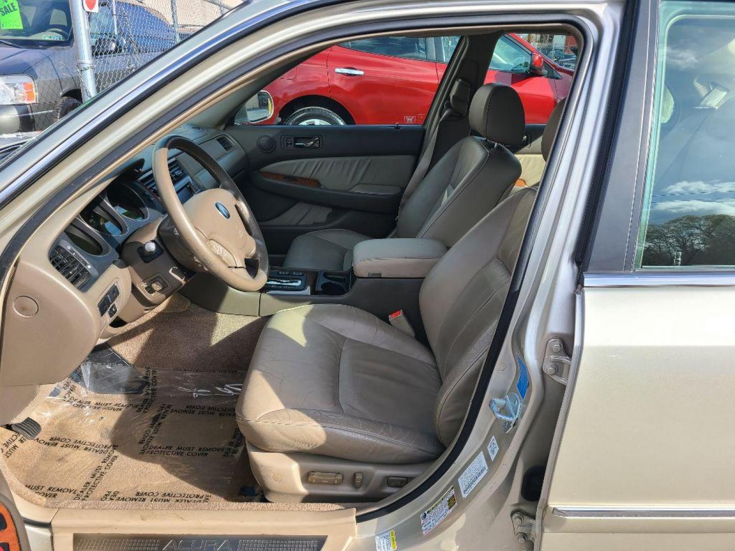 2004 GOLD ACURA 3.5RL SEDAN W/NAV (JH4KA96694C) with an 3.5L engine, Automatic transmission, located at 117 North Cameron Street, Harrisburg, PA, 17101, (717) 963-8962, 40.267021, -76.875351 - Photo#10