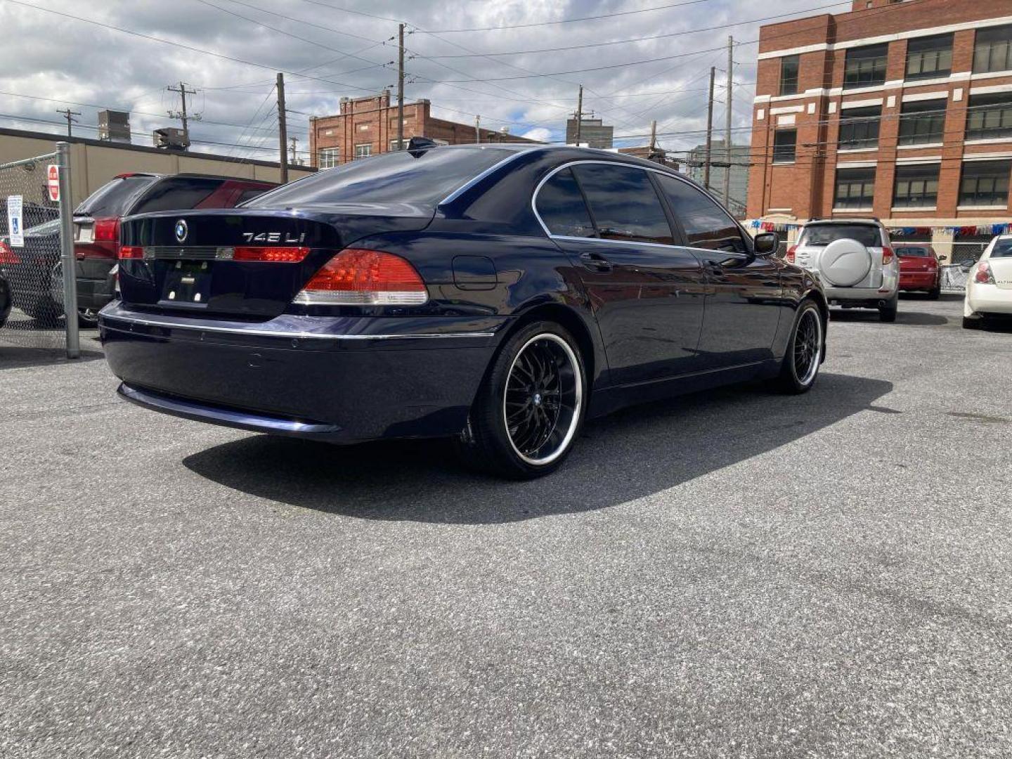 2004 BLACK BMW 745 LI (WBAGN63584D) with an 4.4L engine, Automatic transmission, located at 117 North Cameron Street, Harrisburg, PA, 17101, (717) 963-8962, 40.267021, -76.875351 - WE FINANCE!!! Good Credit/ Bad Credit/ No Credit - ALL Trade-Ins Welcomed!!! ***Guaranteed Credit Approval*** APPLY ONLINE or CALL us TODAY ;) Internet Prices and Marketplace Prices are SPECIAL discounted ***CASH DEALS*** Retail Prices are higher. Please call us to discuss your cash and finan - Photo#4