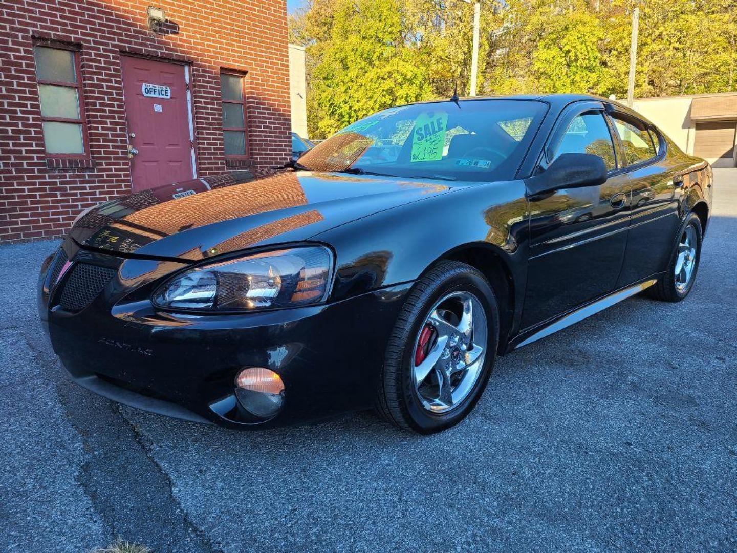2004 BLACK PONTIAC GRAND PRIX GTP (2G2WR524741) with an 3.8L engine, Automatic transmission, located at 117 North Cameron Street, Harrisburg, PA, 17101, (717) 963-8962, 40.267021, -76.875351 - WE FINANCE!!! Good Credit/ Bad Credit/ No Credit - ALL Trade-Ins Welcomed!!! ***Guaranteed Credit Approval*** APPLY ONLINE or CALL us TODAY ;) Internet Prices and Marketplace Prices are SPECIAL discounted ***CASH DEALS*** Retail Prices are higher. Please call us to discuss your cash and finan - Photo#0