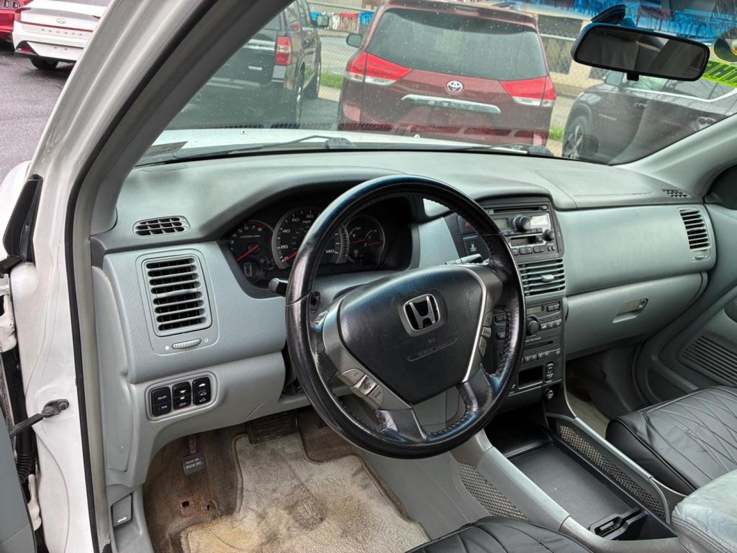 2005 WHITE HONDA PILOT EXL (5FNYF18515B) with an 3.5L engine, Automatic transmission, located at 117 North Cameron Street, Harrisburg, PA, 17101, (717) 963-8962, 40.267021, -76.875351 - WE FINANCE!!! MOST vehicles are available for financing. Good Credit/ Challenged Credit/ No Credit - ALL Trade-Ins Welcomed!!! APPLY ONLINE or CALL us TODAY Please call us to discuss your cash and/or financing options. Thanks for checking our inventory! We're here to help. - Photo#14