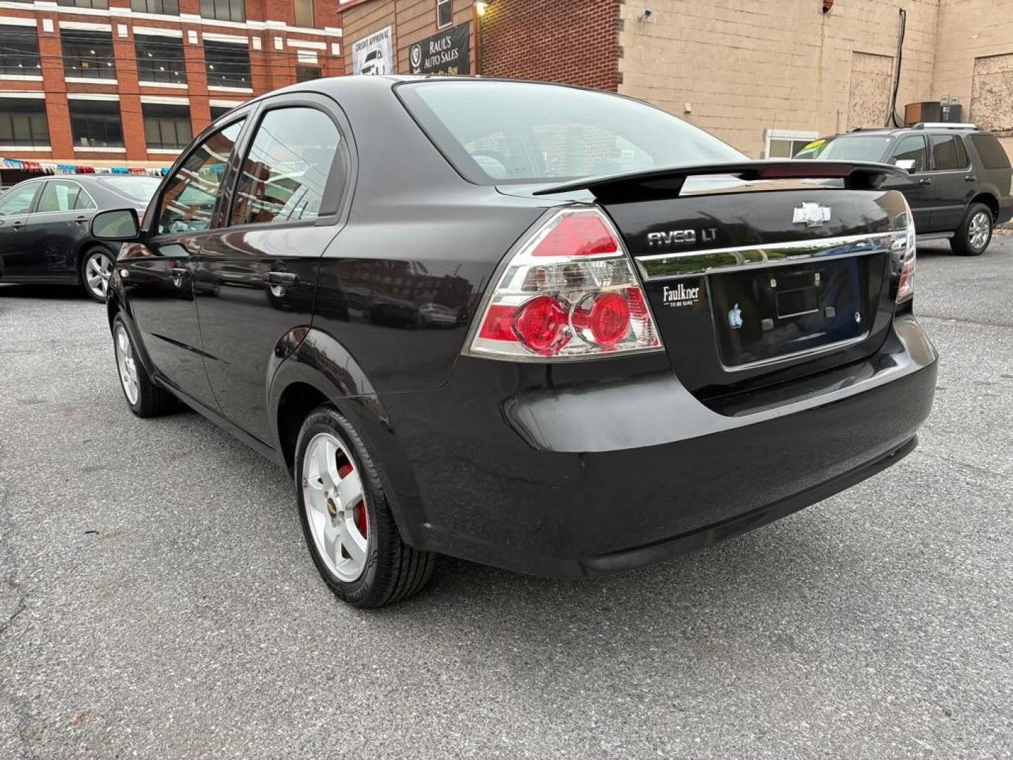 2007 BLACK CHEVROLET AVEO LT (KL1TG56647B) with an 1.6L engine, Automatic transmission, located at 117 North Cameron Street, Harrisburg, PA, 17101, (717) 963-8962, 40.267021, -76.875351 - WE FINANCE!!! Good Credit/ Challenged Credit/ No Credit - ALL Trade-Ins Welcomed!!! APPLY ONLINE or CALL us TODAY ;) Please call us to discuss your cash and/or financing options. - Photo#2