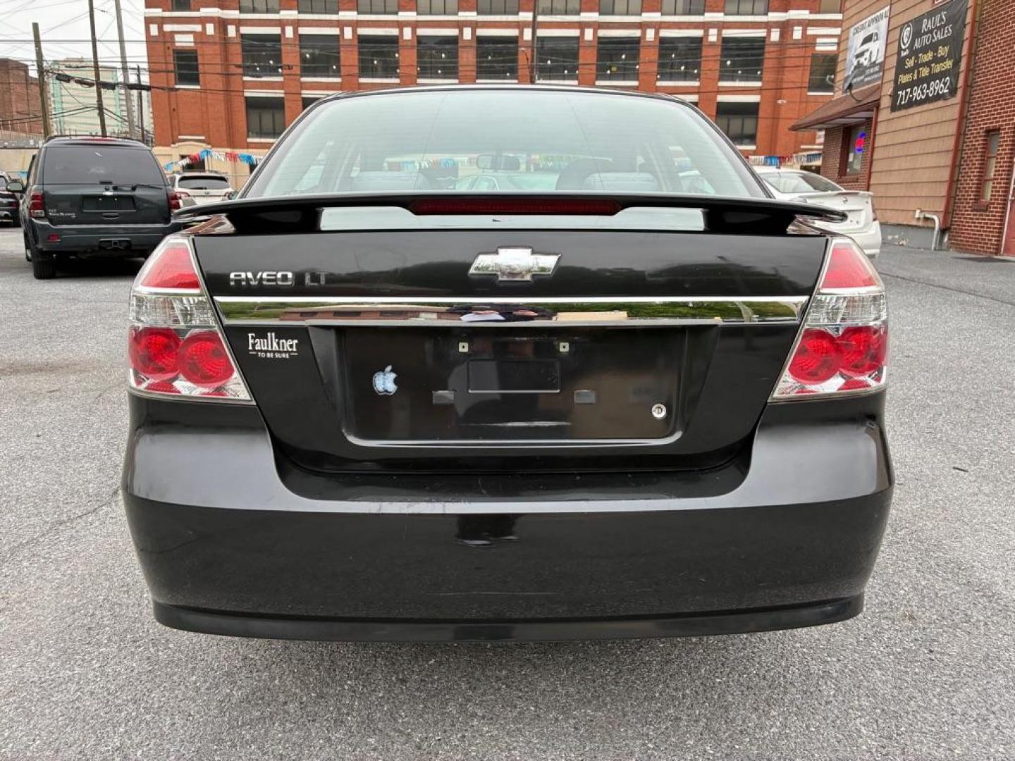 2007 BLACK CHEVROLET AVEO LT (KL1TG56647B) with an 1.6L engine, Automatic transmission, located at 117 North Cameron Street, Harrisburg, PA, 17101, (717) 963-8962, 40.267021, -76.875351 - WE FINANCE!!! Good Credit/ Challenged Credit/ No Credit - ALL Trade-Ins Welcomed!!! APPLY ONLINE or CALL us TODAY ;) Please call us to discuss your cash and/or financing options. - Photo#3