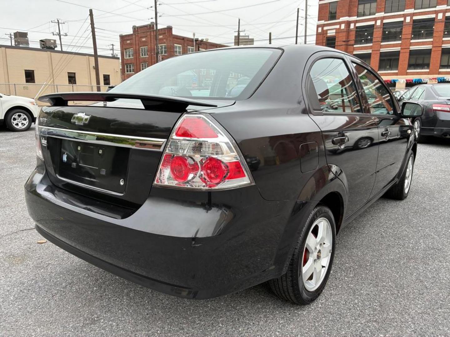 2007 BLACK CHEVROLET AVEO LT (KL1TG56647B) with an 1.6L engine, Automatic transmission, located at 117 North Cameron Street, Harrisburg, PA, 17101, (717) 963-8962, 40.267021, -76.875351 - WE FINANCE!!! Good Credit/ Challenged Credit/ No Credit - ALL Trade-Ins Welcomed!!! APPLY ONLINE or CALL us TODAY ;) Please call us to discuss your cash and/or financing options. - Photo#4
