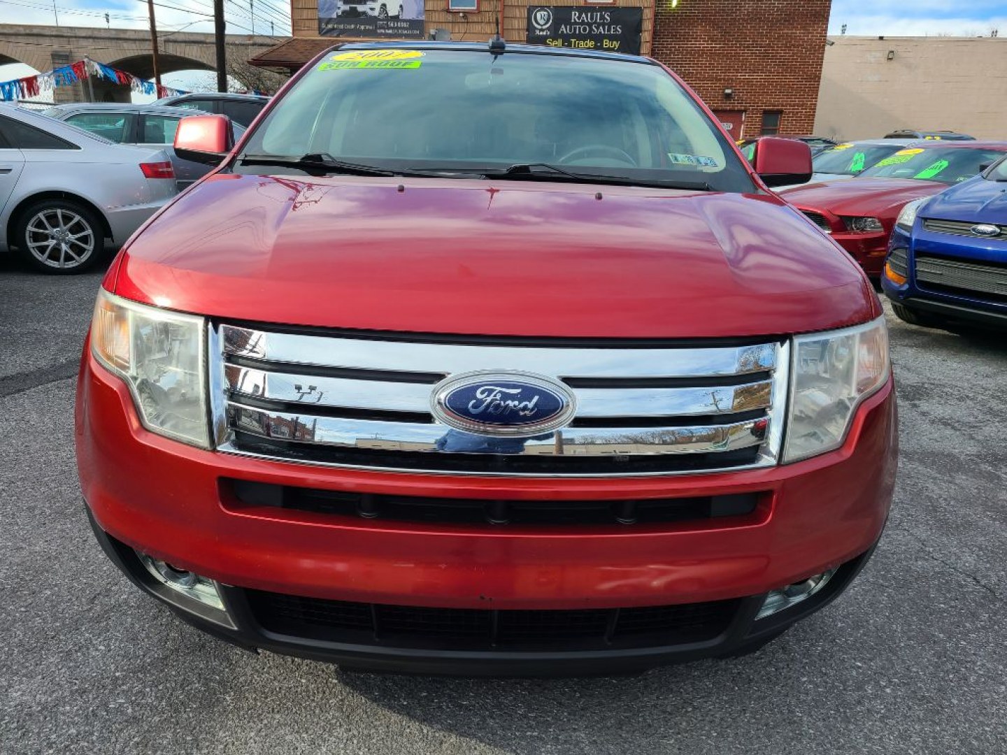 2007 RED FORD EDGE SEL (2FMDK38C77B) with an 3.5L engine, Automatic transmission, located at 117 North Cameron Street, Harrisburg, PA, 17101, (717) 963-8962, 40.267021, -76.875351 - WE FINANCE!!! Good Credit/ Challenged Credit/ No Credit - ALL Trade-Ins Welcomed!!! APPLY ONLINE or CALL us TODAY ;) Please call us to discuss your cash and/or financing options.- Photo#7