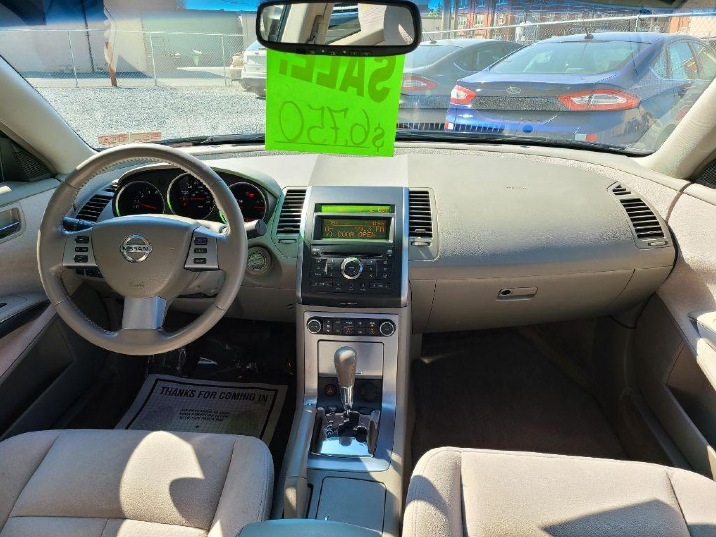 2007 BLUE NISSAN MAXIMA SE (1N4BA41E07C) with an 3.5L engine, Continuously Variable transmission, located at 117 North Cameron Street, Harrisburg, PA, 17101, (717) 963-8962, 40.267021, -76.875351 - WE FINANCE!!! Good Credit/ Bad Credit/ No Credit - ALL Trade-Ins Welcomed!!! ***Guaranteed Credit Approval*** APPLY ONLINE or CALL us TODAY ;) Internet Prices and Marketplace Prices are SPECIAL discounted ***CASH DEALS*** Retail Prices are higher. Please call us to discuss your cash and finan - Photo#10