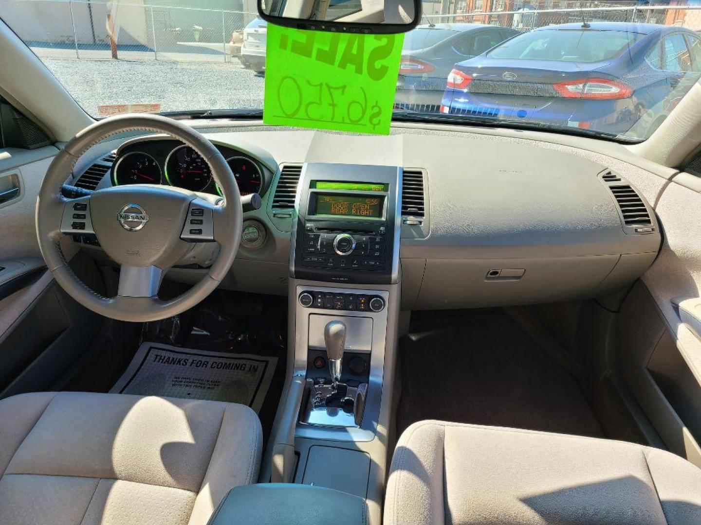 2007 BLUE NISSAN MAXIMA SE (1N4BA41E07C) with an 3.5L engine, Continuously Variable transmission, located at 117 North Cameron Street, Harrisburg, PA, 17101, (717) 963-8962, 40.267021, -76.875351 - WE FINANCE!!! Good Credit/ Bad Credit/ No Credit - ALL Trade-Ins Welcomed!!! ***Guaranteed Credit Approval*** APPLY ONLINE or CALL us TODAY ;) Internet Prices and Marketplace Prices are SPECIAL discounted ***CASH DEALS*** Retail Prices are higher. Please call us to discuss your cash and finan - Photo#11