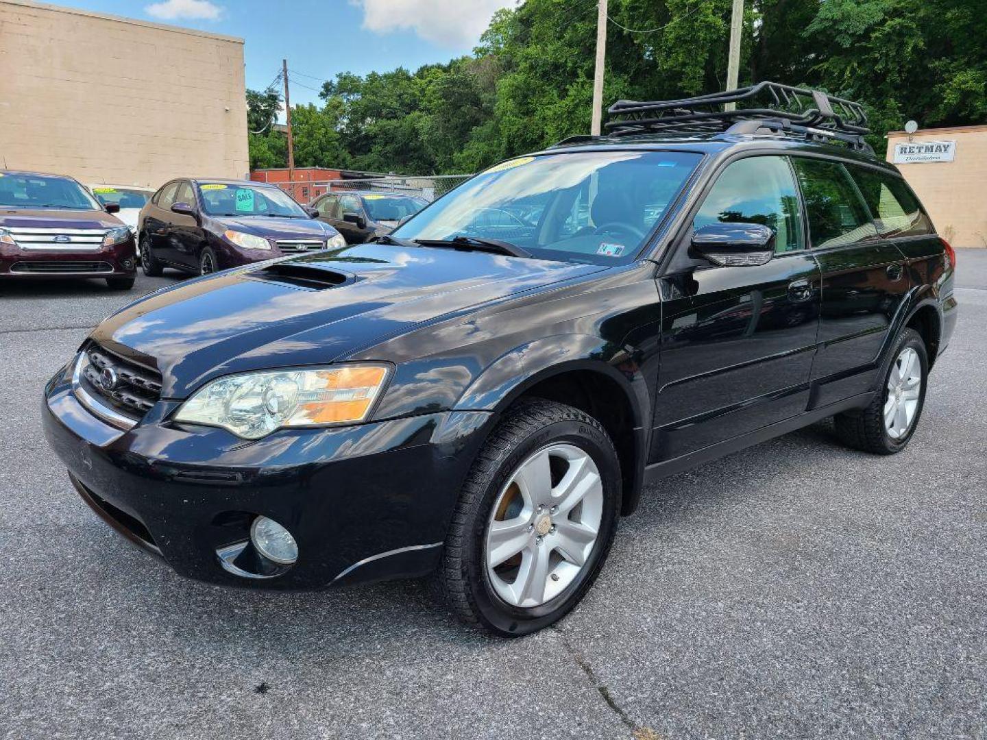 2007 BLACK SUBARU LEGACY OUTBACK (4S4BP63C676) with an 2.5L engine, 5-Speed Manual transmission, located at 117 North Cameron Street, Harrisburg, PA, 17101, (717) 963-8962, 40.267021, -76.875351 - Photo#0