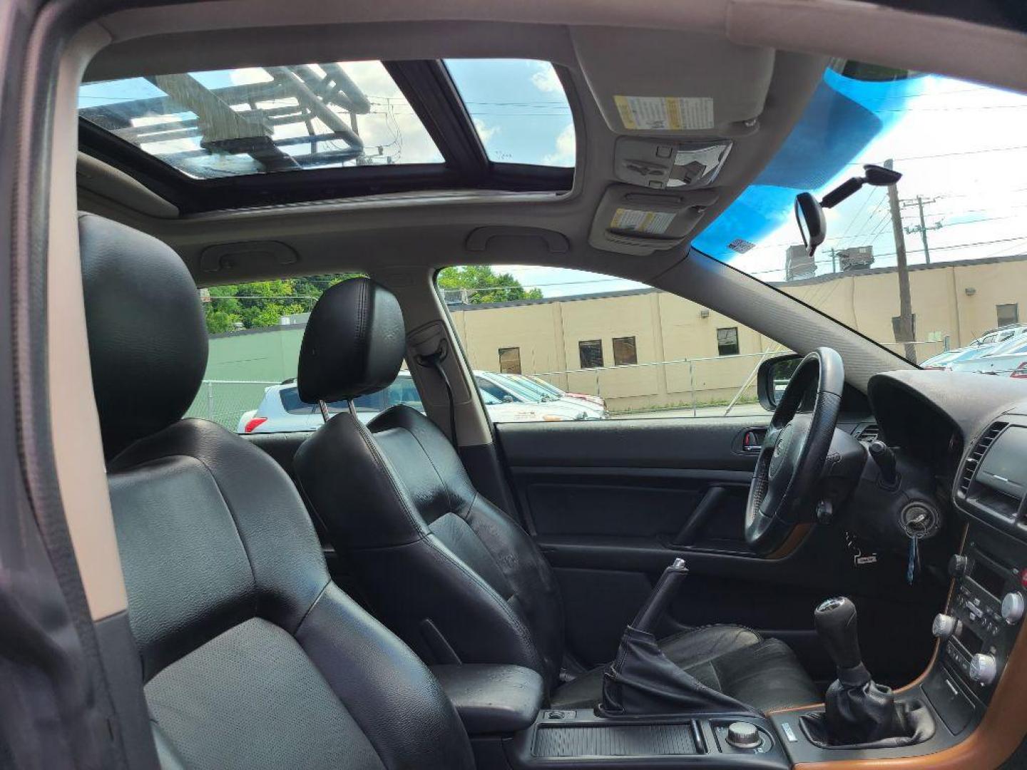 2007 BLACK SUBARU LEGACY OUTBACK (4S4BP63C676) with an 2.5L engine, 5-Speed Manual transmission, located at 117 North Cameron Street, Harrisburg, PA, 17101, (717) 963-8962, 40.267021, -76.875351 - Photo#9