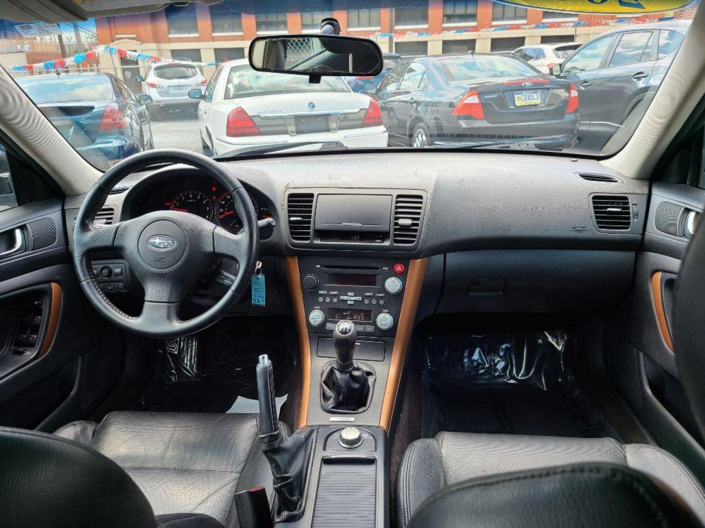2007 BLACK SUBARU LEGACY OUTBACK (4S4BP63C676) with an 2.5L engine, 5-Speed Manual transmission, located at 117 North Cameron Street, Harrisburg, PA, 17101, (717) 963-8962, 40.267021, -76.875351 - Photo#10