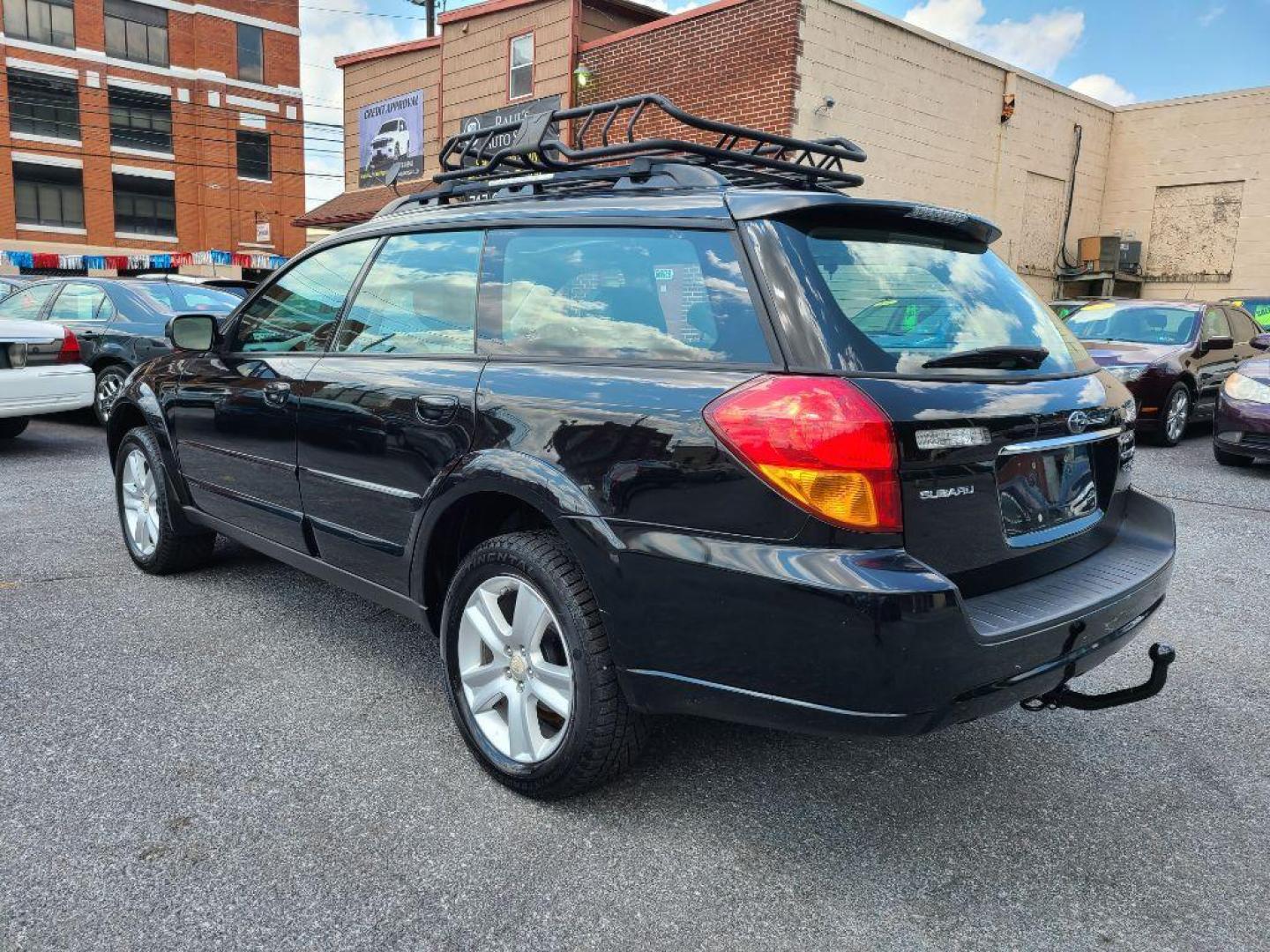 2007 BLACK SUBARU LEGACY OUTBACK (4S4BP63C676) with an 2.5L engine, 5-Speed Manual transmission, located at 117 North Cameron Street, Harrisburg, PA, 17101, (717) 963-8962, 40.267021, -76.875351 - Photo#2
