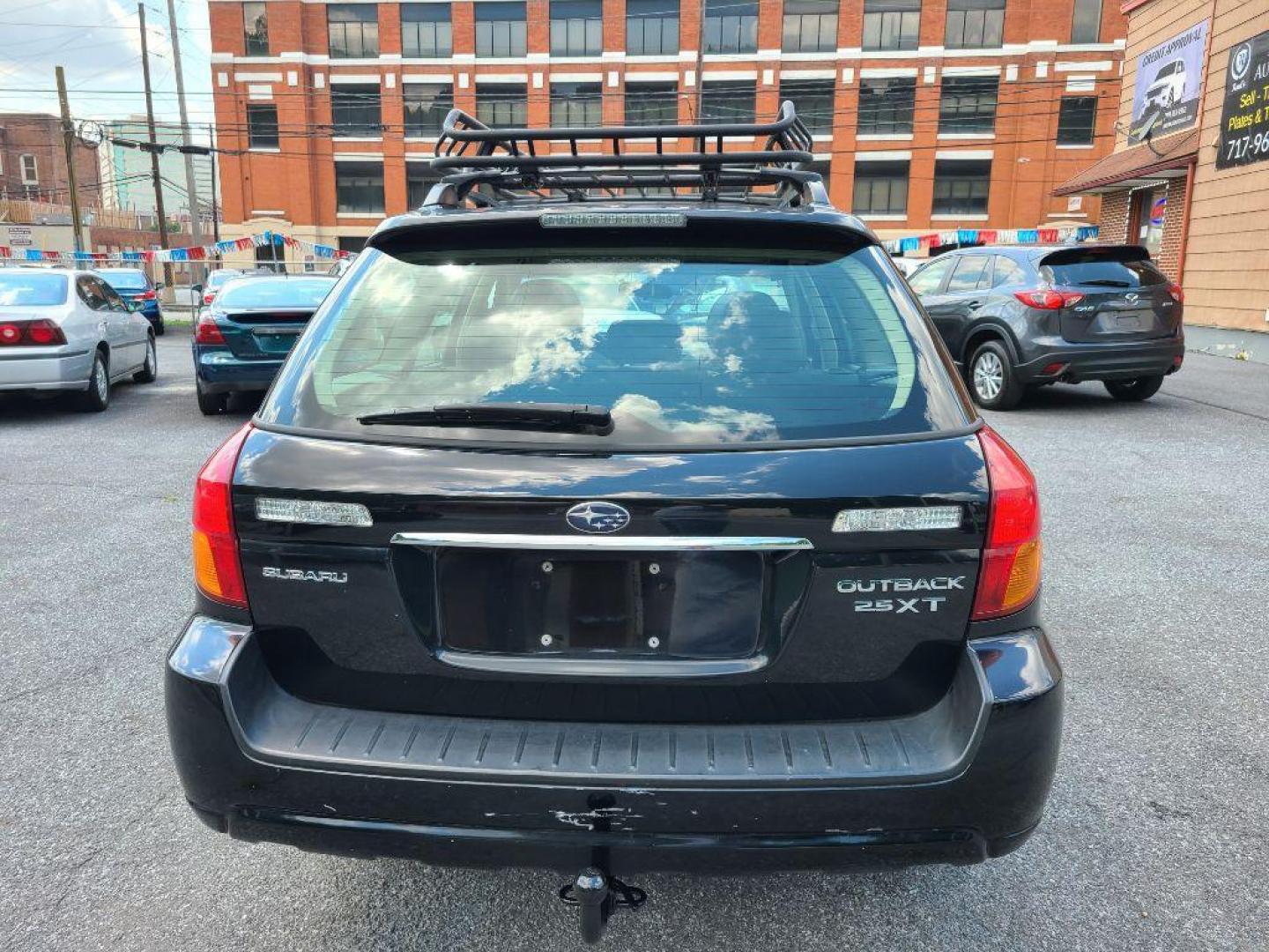 2007 BLACK SUBARU LEGACY OUTBACK (4S4BP63C676) with an 2.5L engine, 5-Speed Manual transmission, located at 117 North Cameron Street, Harrisburg, PA, 17101, (717) 963-8962, 40.267021, -76.875351 - Photo#3
