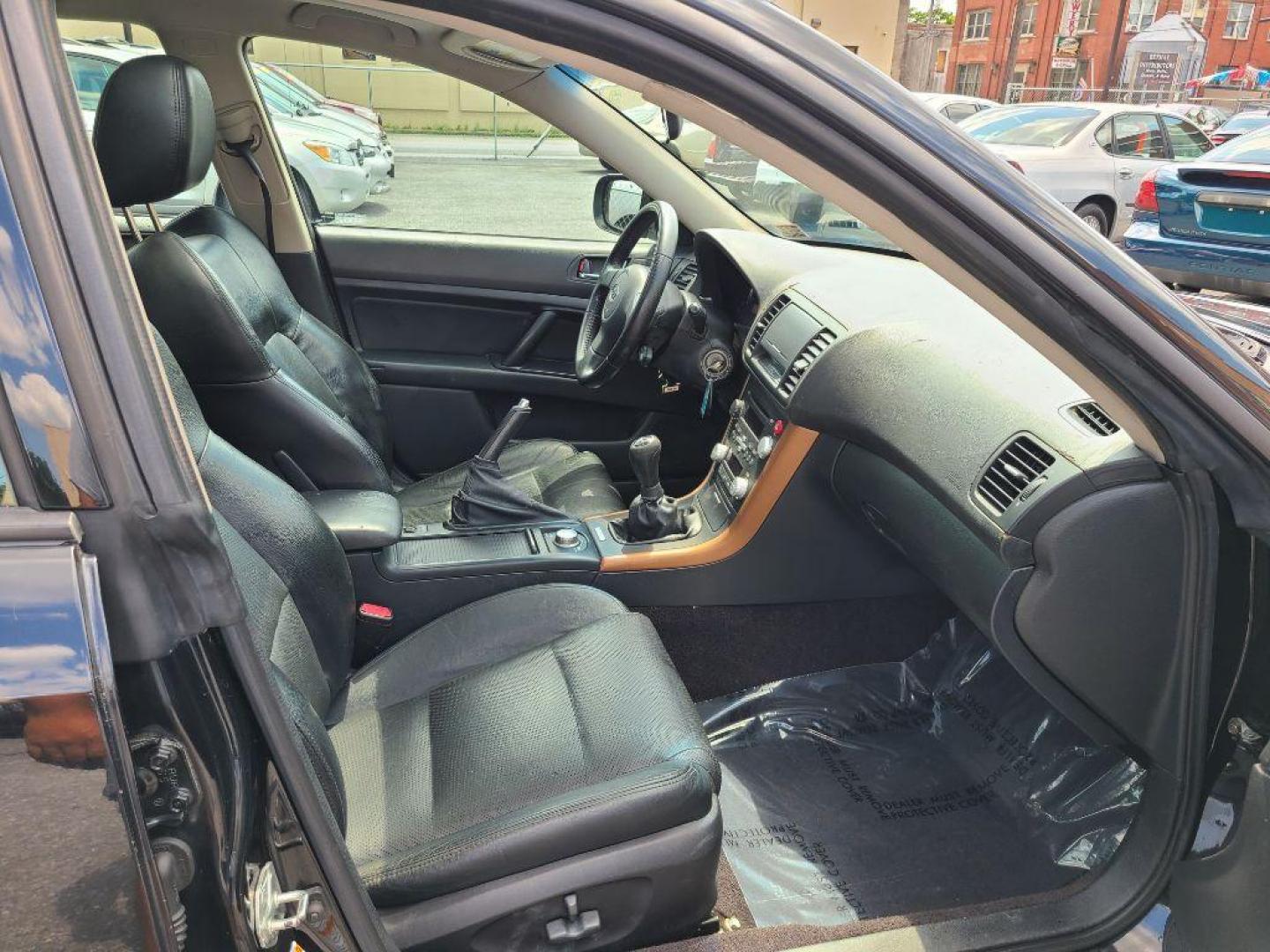 2007 BLACK SUBARU LEGACY OUTBACK (4S4BP63C676) with an 2.5L engine, 5-Speed Manual transmission, located at 117 North Cameron Street, Harrisburg, PA, 17101, (717) 963-8962, 40.267021, -76.875351 - Photo#8