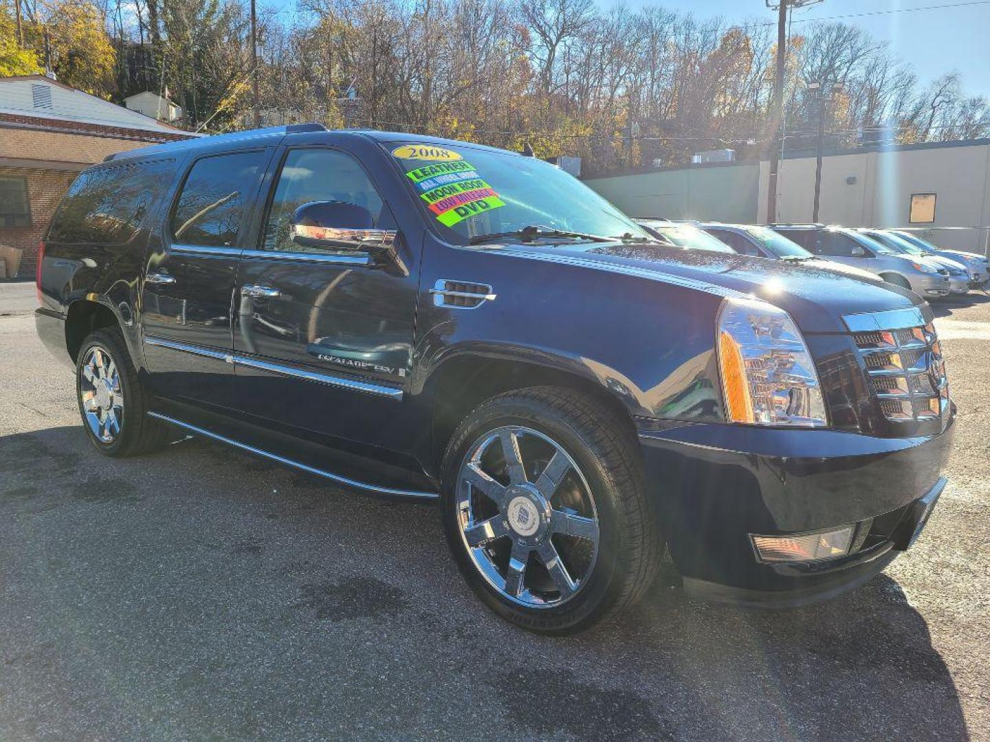 2008 BLUE CADILLAC ESCALADE ESV (1GYFK66848R) with an 6.2L engine, Automatic transmission, located at 117 North Cameron Street, Harrisburg, PA, 17101, (717) 963-8962, 40.267021, -76.875351 - WE FINANCE!!! Good Credit/ Bad Credit/ No Credit - ALL Trade-Ins Welcomed!!! ***Guaranteed Credit Approval*** APPLY ONLINE or CALL us TODAY ;) Internet Prices and Marketplace Prices are SPECIAL discounted ***CASH DEALS*** Retail Prices are higher. Please call us to discuss your cash and finan - Photo#6