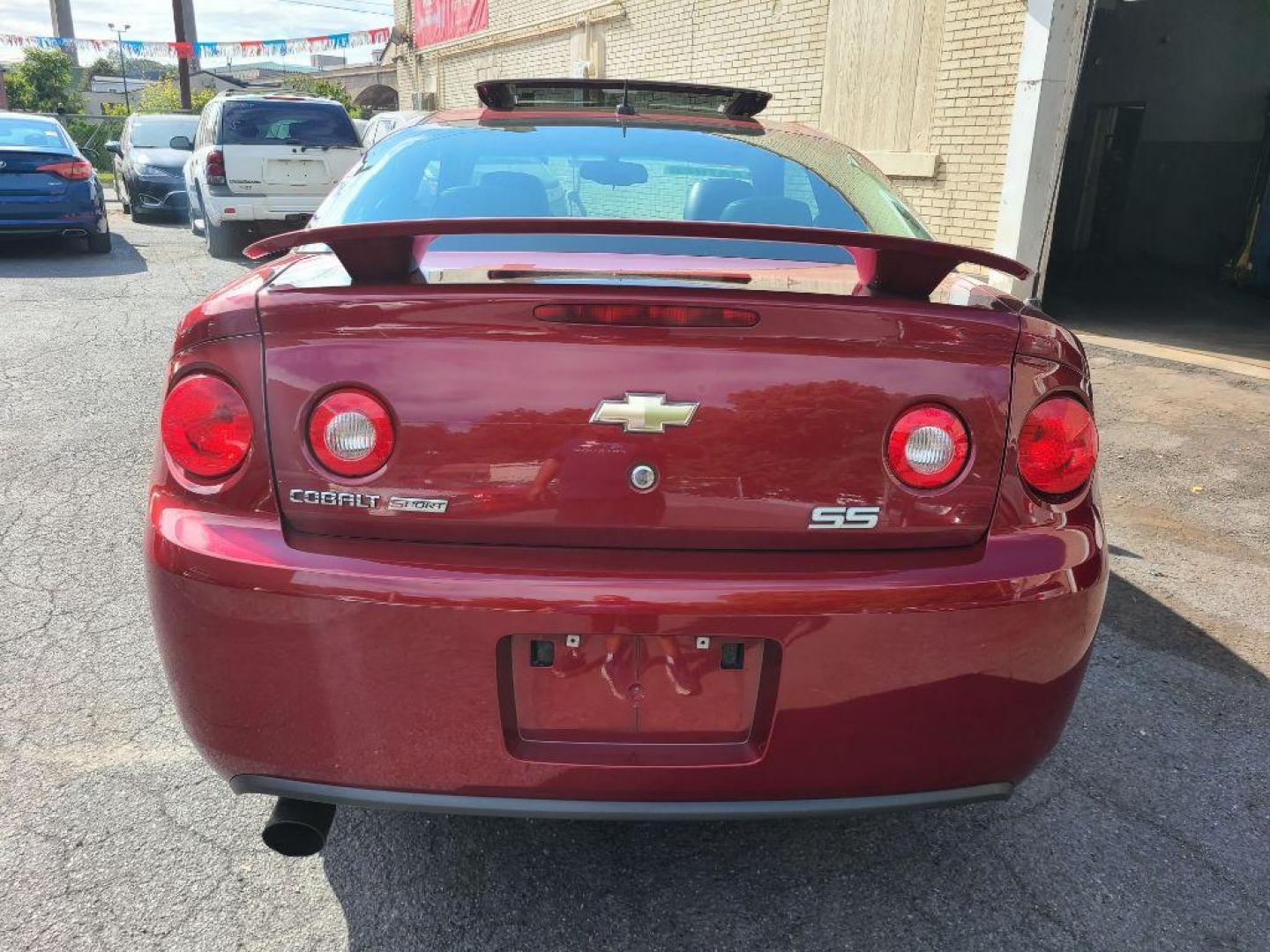 2008 RED CHEVROLET COBALT SPORT (1G1AM18B987) with an 2.4L engine, Automatic transmission, located at 117 North Cameron Street, Harrisburg, PA, 17101, (717) 963-8962, 40.267021, -76.875351 - Photo#3