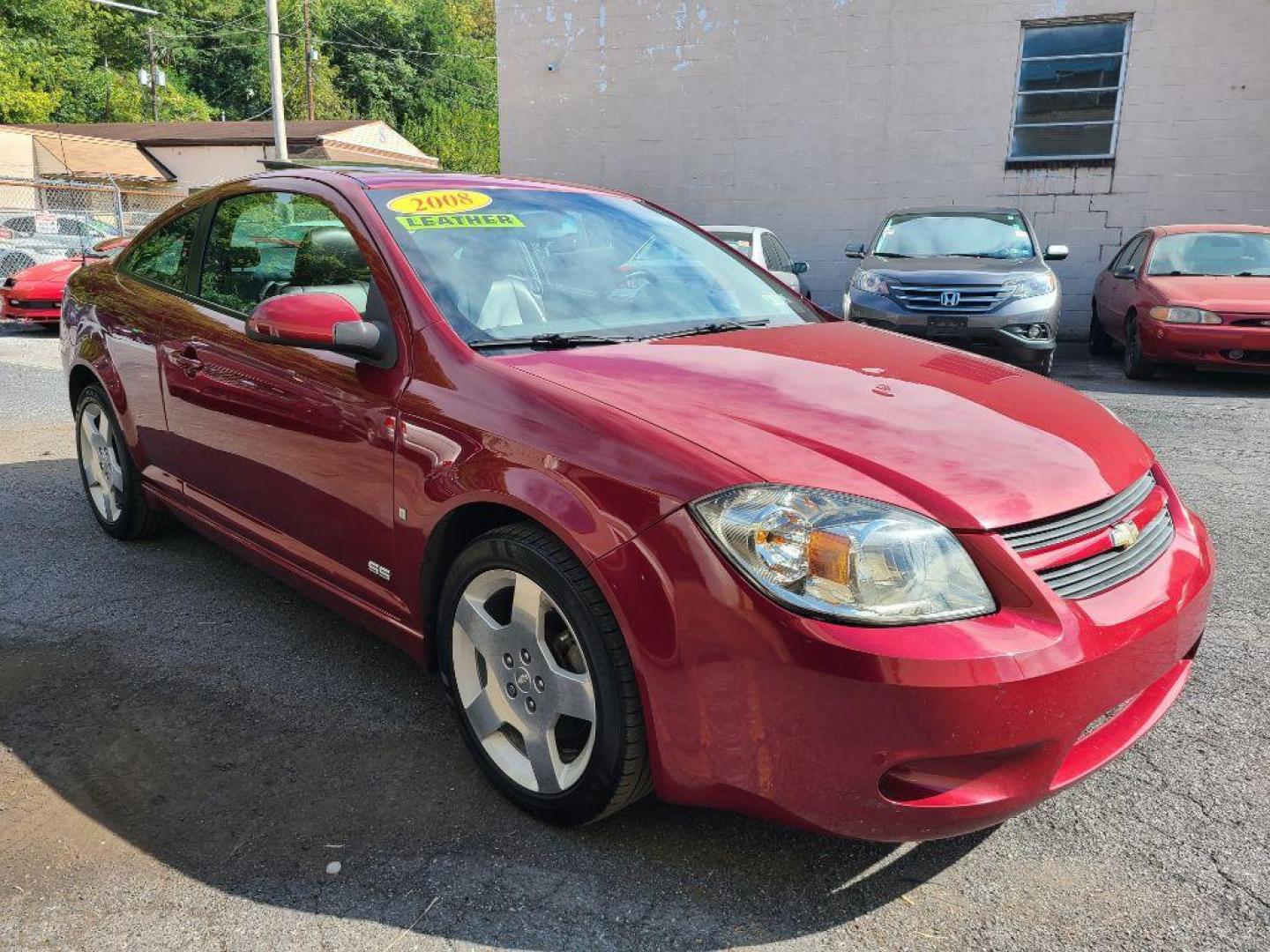 2008 RED CHEVROLET COBALT SPORT (1G1AM18B987) with an 2.4L engine, Automatic transmission, located at 117 North Cameron Street, Harrisburg, PA, 17101, (717) 963-8962, 40.267021, -76.875351 - Photo#6