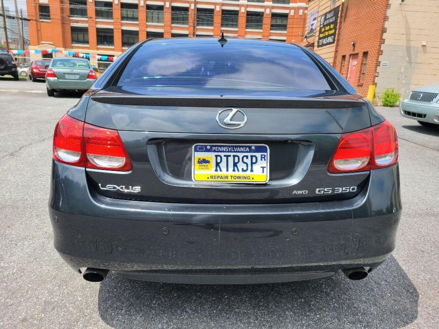 2008 GRAY LEXUS GS 350 (JTHCE96S880) with an 3.5L engine, Automatic transmission, located at 117 North Cameron Street, Harrisburg, PA, 17101, (717) 963-8962, 40.267021, -76.875351 - Photo#3