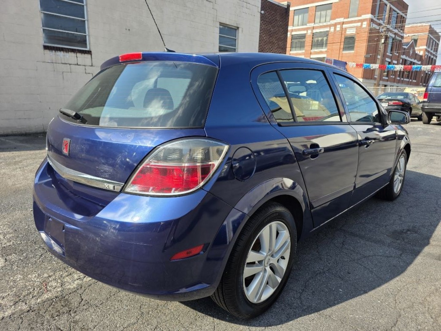 2008 BLUE SATURN ASTRA XE (W08AR671185) with an 1.8L engine, Automatic transmission, located at 117 North Cameron Street, Harrisburg, PA, 17101, (717) 963-8962, 40.267021, -76.875351- Photo#4