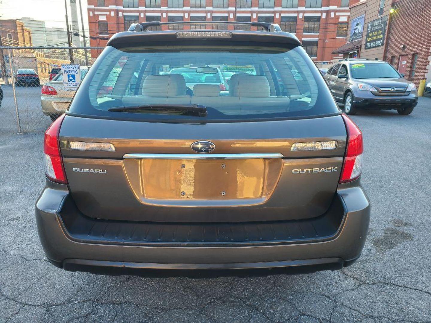 2008 BROWN SUBARU OUTBACK 2.5I (4S4BP61C486) with an 2.5L engine, 5-Speed Manual transmission, located at 117 North Cameron Street, Harrisburg, PA, 17101, (717) 963-8962, 40.267021, -76.875351 - WE FINANCE!!! Good Credit/ Bad Credit/ No Credit - ALL Trade-Ins Welcomed!!! ***Guaranteed Credit Approval*** APPLY ONLINE or CALL us TODAY ;) Internet Prices and Marketplace Prices are SPECIAL discounted ***CASH DEALS*** Retail Prices are higher. Please call us to discuss your cash and finan - Photo#2