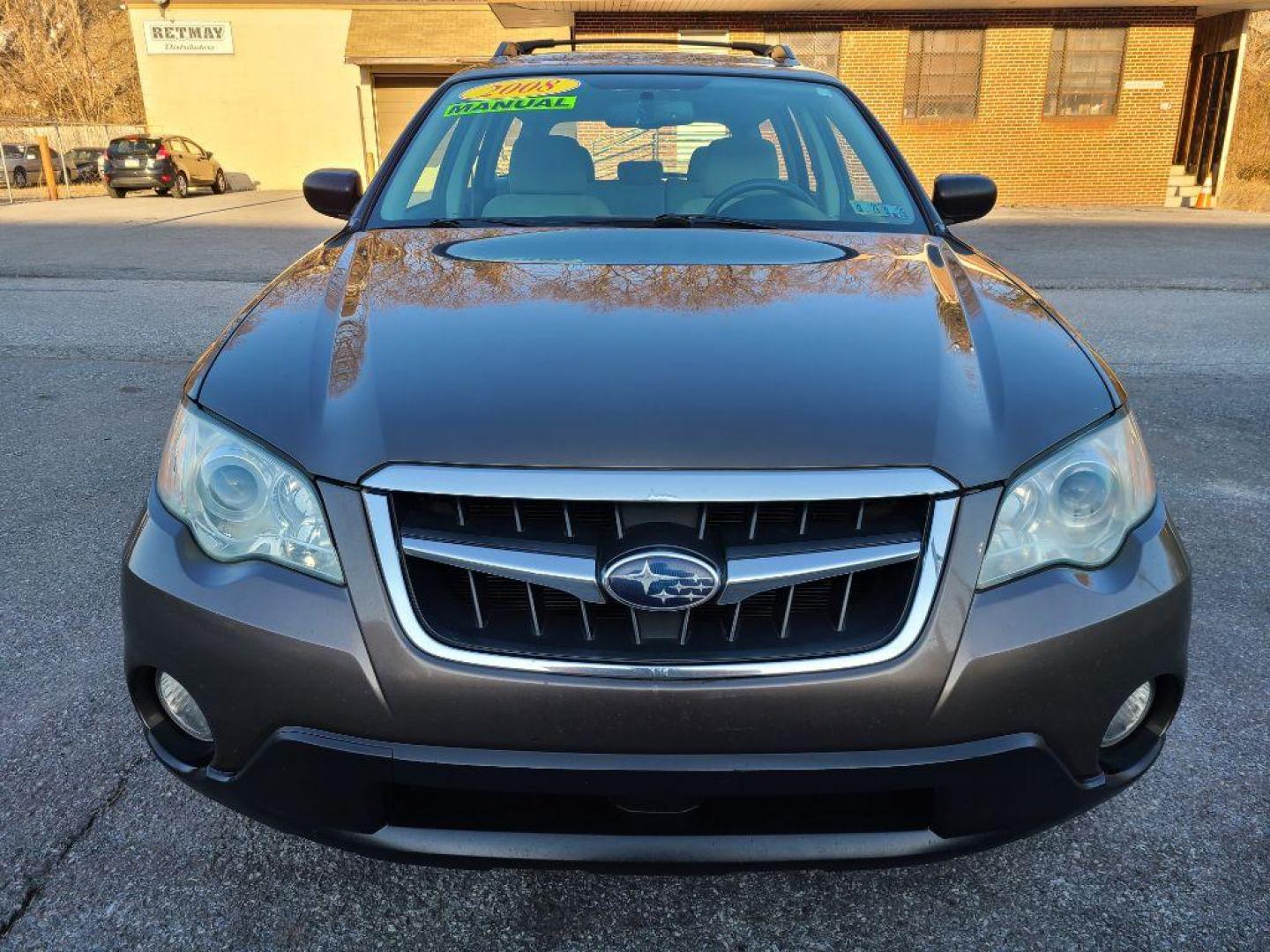 2008 BROWN SUBARU OUTBACK 2.5I (4S4BP61C486) with an 2.5L engine, 5-Speed Manual transmission, located at 117 North Cameron Street, Harrisburg, PA, 17101, (717) 963-8962, 40.267021, -76.875351 - WE FINANCE!!! Good Credit/ Bad Credit/ No Credit - ALL Trade-Ins Welcomed!!! ***Guaranteed Credit Approval*** APPLY ONLINE or CALL us TODAY ;) Internet Prices and Marketplace Prices are SPECIAL discounted ***CASH DEALS*** Retail Prices are higher. Please call us to discuss your cash and finan - Photo#7