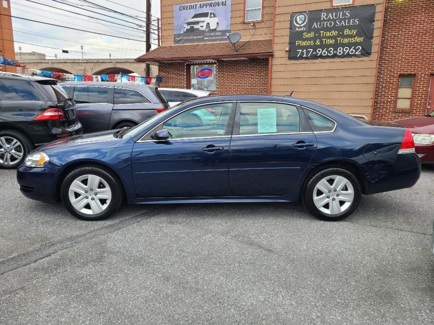 2010 BLUE CHEVROLET IMPALA LS (2G1WA5EN0A1) with an 3.5L engine, Automatic transmission, located at 117 North Cameron Street, Harrisburg, PA, 17101, (717) 963-8962, 40.267021, -76.875351 - WE FINANCE!!! Good Credit/ Bad Credit/ No Credit - ALL Trade-Ins Welcomed!!! ***Guaranteed Credit Approval*** APPLY ONLINE or CALL us TODAY ;) Internet Prices and Marketplace Prices are SPECIAL discounted ***CASH DEALS*** Retail Prices are higher. Please call us to discuss your cash and finan - Photo#1