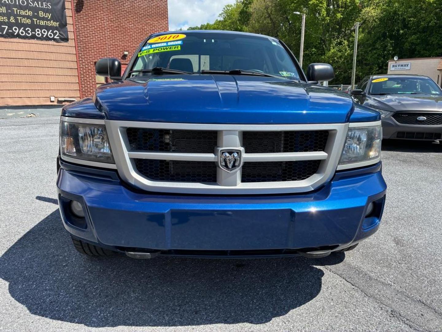 2010 BLUE DODGE DAKOTA TRX (1D7CW7GP2AS) with an 4.7L engine, Automatic transmission, located at 117 North Cameron Street, Harrisburg, PA, 17101, (717) 963-8962, 40.267021, -76.875351 - Photo#7