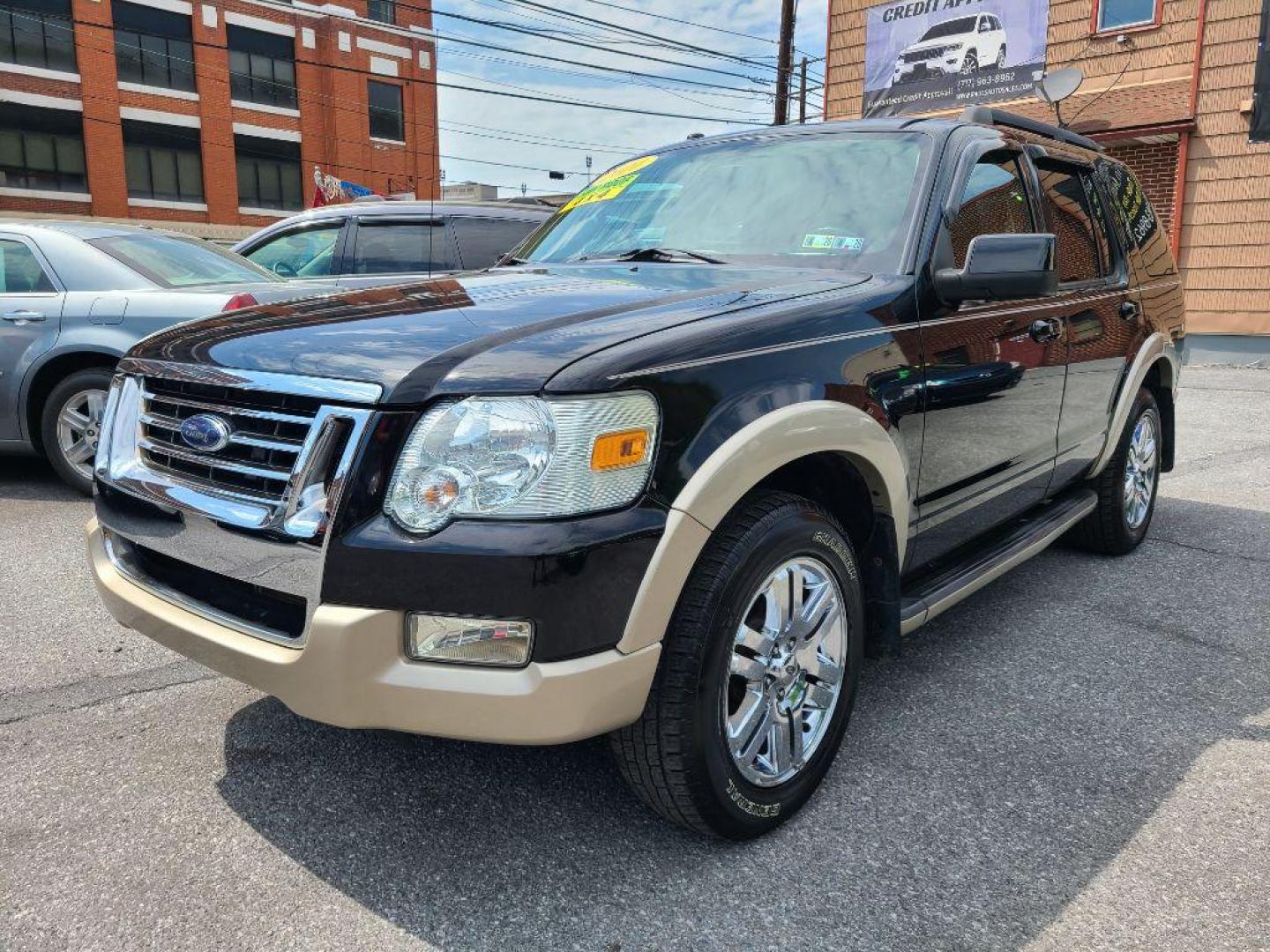 2010 BLACK FORD EXPLORER EDDIE BAUER (1FMEU7EEXAU) with an 4.0L engine, Automatic transmission, located at 117 North Cameron Street, Harrisburg, PA, 17101, (717) 963-8962, 40.267021, -76.875351 - Photo#0