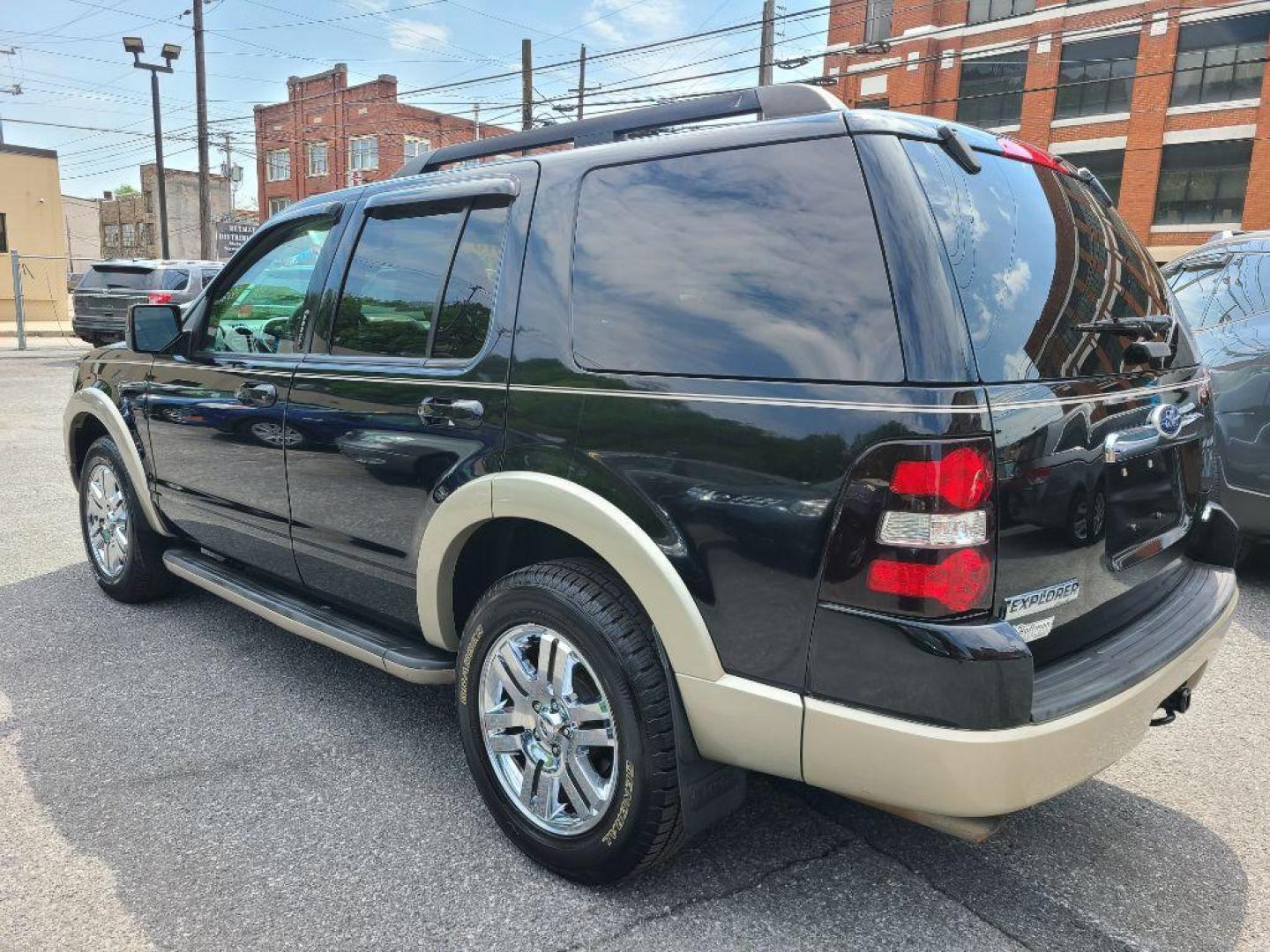 2010 BLACK FORD EXPLORER EDDIE BAUER (1FMEU7EEXAU) with an 4.0L engine, Automatic transmission, located at 117 North Cameron Street, Harrisburg, PA, 17101, (717) 963-8962, 40.267021, -76.875351 - Photo#1