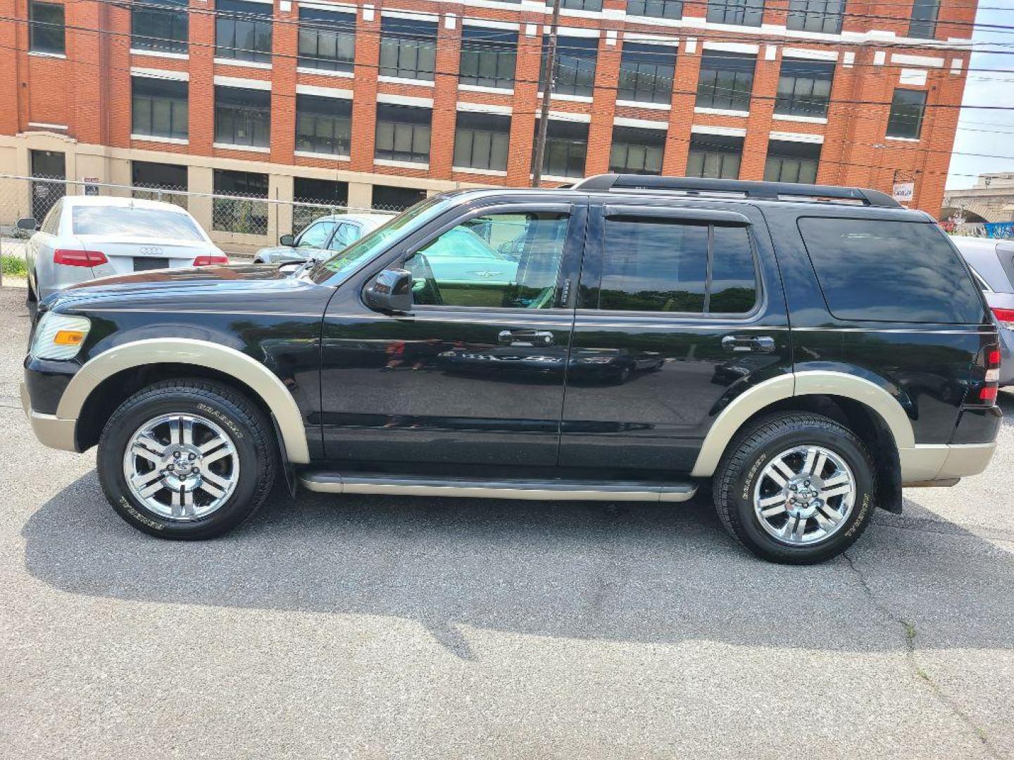 2010 BLACK FORD EXPLORER EDDIE BAUER (1FMEU7EEXAU) with an 4.0L engine, Automatic transmission, located at 117 North Cameron Street, Harrisburg, PA, 17101, (717) 963-8962, 40.267021, -76.875351 - Photo#2