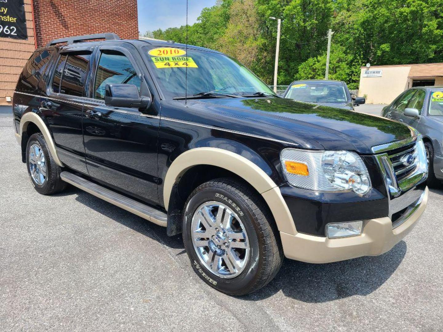 2010 BLACK FORD EXPLORER EDDIE BAUER (1FMEU7EEXAU) with an 4.0L engine, Automatic transmission, located at 117 North Cameron Street, Harrisburg, PA, 17101, (717) 963-8962, 40.267021, -76.875351 - Photo#5