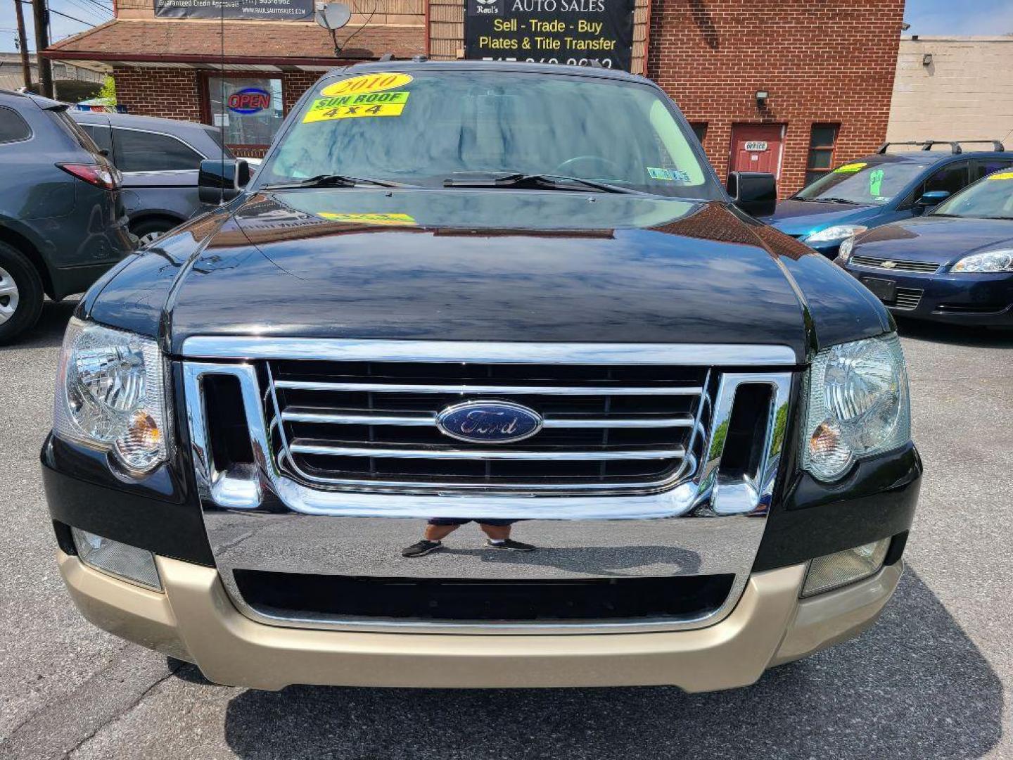 2010 BLACK FORD EXPLORER EDDIE BAUER (1FMEU7EEXAU) with an 4.0L engine, Automatic transmission, located at 117 North Cameron Street, Harrisburg, PA, 17101, (717) 963-8962, 40.267021, -76.875351 - Photo#7