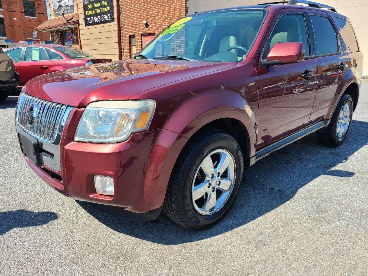 2010 RED MERCURY MARINER PREMIER VOGUE EDITION (4M2CN9H74AK) with an 2.5L engine, Automatic transmission, located at 117 North Cameron Street, Harrisburg, PA, 17101, (717) 963-8962, 40.267021, -76.875351 - WE FINANCE!!! Good Credit/ Bad Credit/ No Credit - ALL Trade-Ins Welcomed!!! ***Guaranteed Credit Approval*** APPLY ONLINE or CALL us TODAY ;) Internet Prices and Marketplace Prices are SPECIAL discounted ***CASH DEALS*** Retail Prices are higher. Please call us to discuss your cash and finan - Photo#0