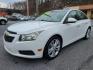 2011 WHITE CHEVROLET CRUZE LTZ (1G1PH5S95B7) with an 1.4L engine, Automatic transmission, located at 117 North Cameron Street, Harrisburg, PA, 17101, (717) 963-8962, 40.267021, -76.875351 - WE FINANCE!!! Good Credit/ Bad Credit/ No Credit - ALL Trade-Ins Welcomed!!! ***Guaranteed Credit Approval*** APPLY ONLINE or CALL us TODAY ;) Internet Prices and Marketplace Prices are SPECIAL discounted ***CASH DEALS*** Retail Prices are higher. Please call us to discuss your cash and finan - Photo#0