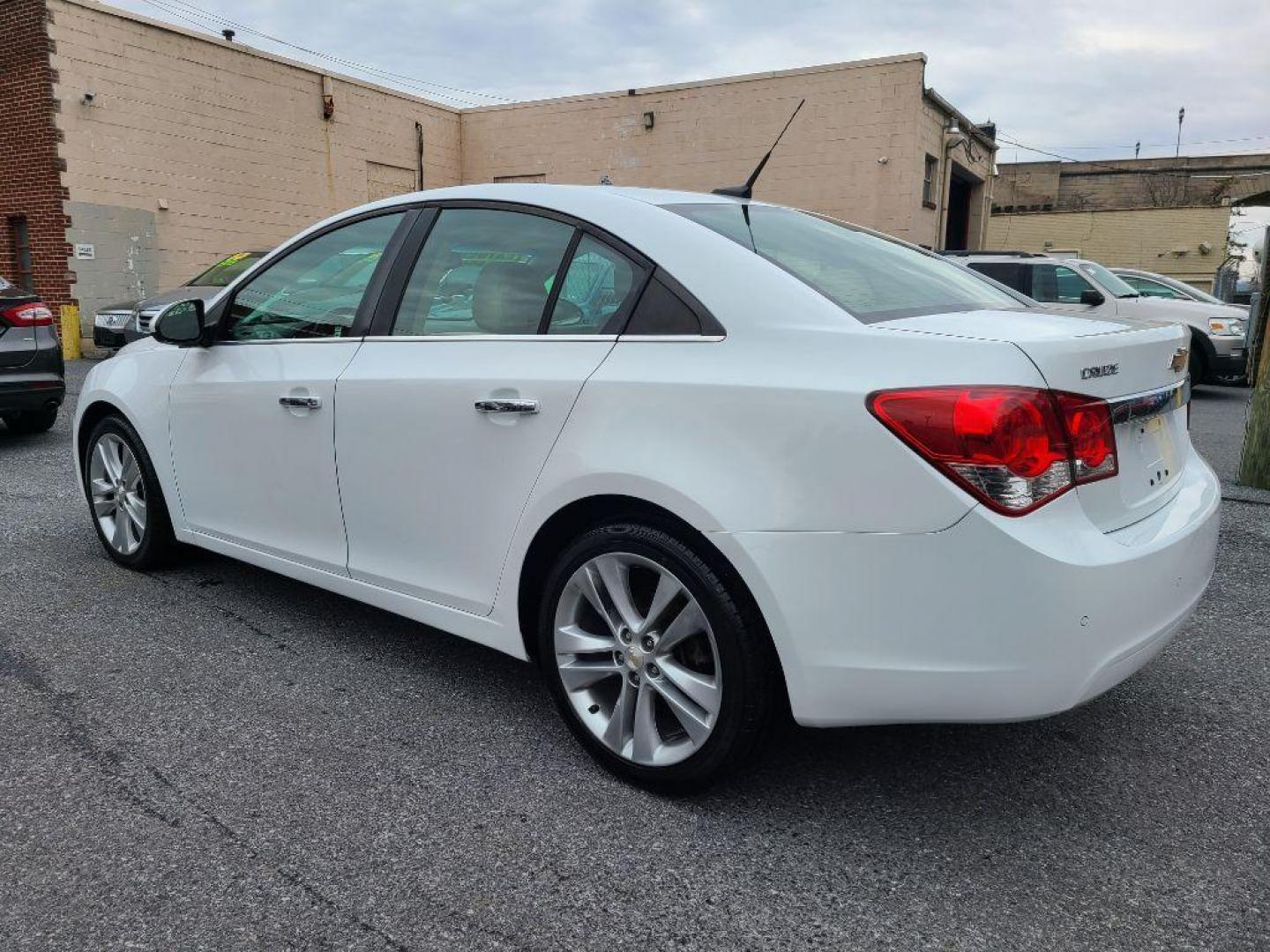 2011 WHITE CHEVROLET CRUZE LTZ (1G1PH5S95B7) with an 1.4L engine, Automatic transmission, located at 117 North Cameron Street, Harrisburg, PA, 17101, (717) 963-8962, 40.267021, -76.875351 - WE FINANCE!!! Good Credit/ Bad Credit/ No Credit - ALL Trade-Ins Welcomed!!! ***Guaranteed Credit Approval*** APPLY ONLINE or CALL us TODAY ;) Internet Prices and Marketplace Prices are SPECIAL discounted ***CASH DEALS*** Retail Prices are higher. Please call us to discuss your cash and finan - Photo#2