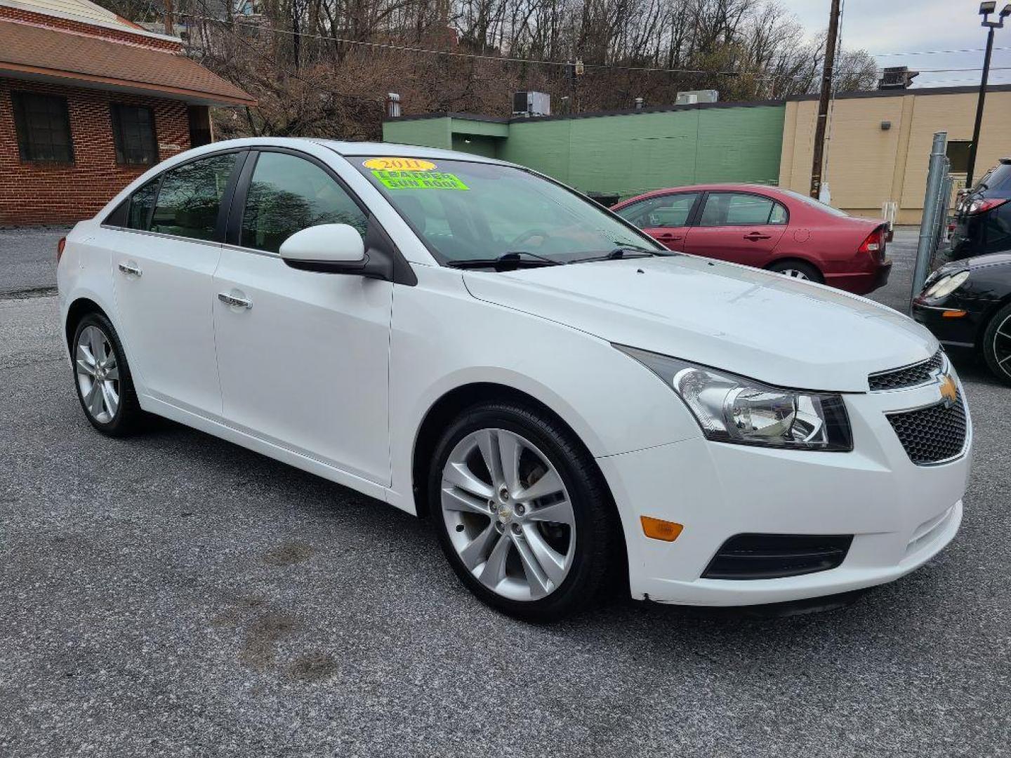 2011 WHITE CHEVROLET CRUZE LTZ (1G1PH5S95B7) with an 1.4L engine, Automatic transmission, located at 117 North Cameron Street, Harrisburg, PA, 17101, (717) 963-8962, 40.267021, -76.875351 - WE FINANCE!!! Good Credit/ Bad Credit/ No Credit - ALL Trade-Ins Welcomed!!! ***Guaranteed Credit Approval*** APPLY ONLINE or CALL us TODAY ;) Internet Prices and Marketplace Prices are SPECIAL discounted ***CASH DEALS*** Retail Prices are higher. Please call us to discuss your cash and finan - Photo#6