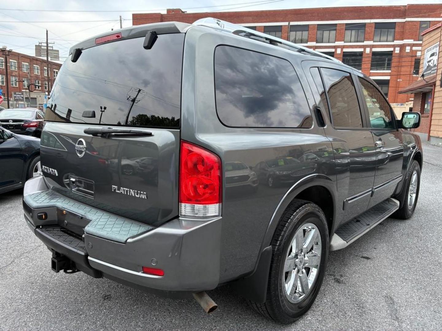 2011 GREY NISSAN ARMADA platinum (5N1AA0NC3BN) with an 5.6L engine, Automatic transmission, located at 117 North Cameron Street, Harrisburg, PA, 17101, (717) 963-8962, 40.267021, -76.875351- Photo#4