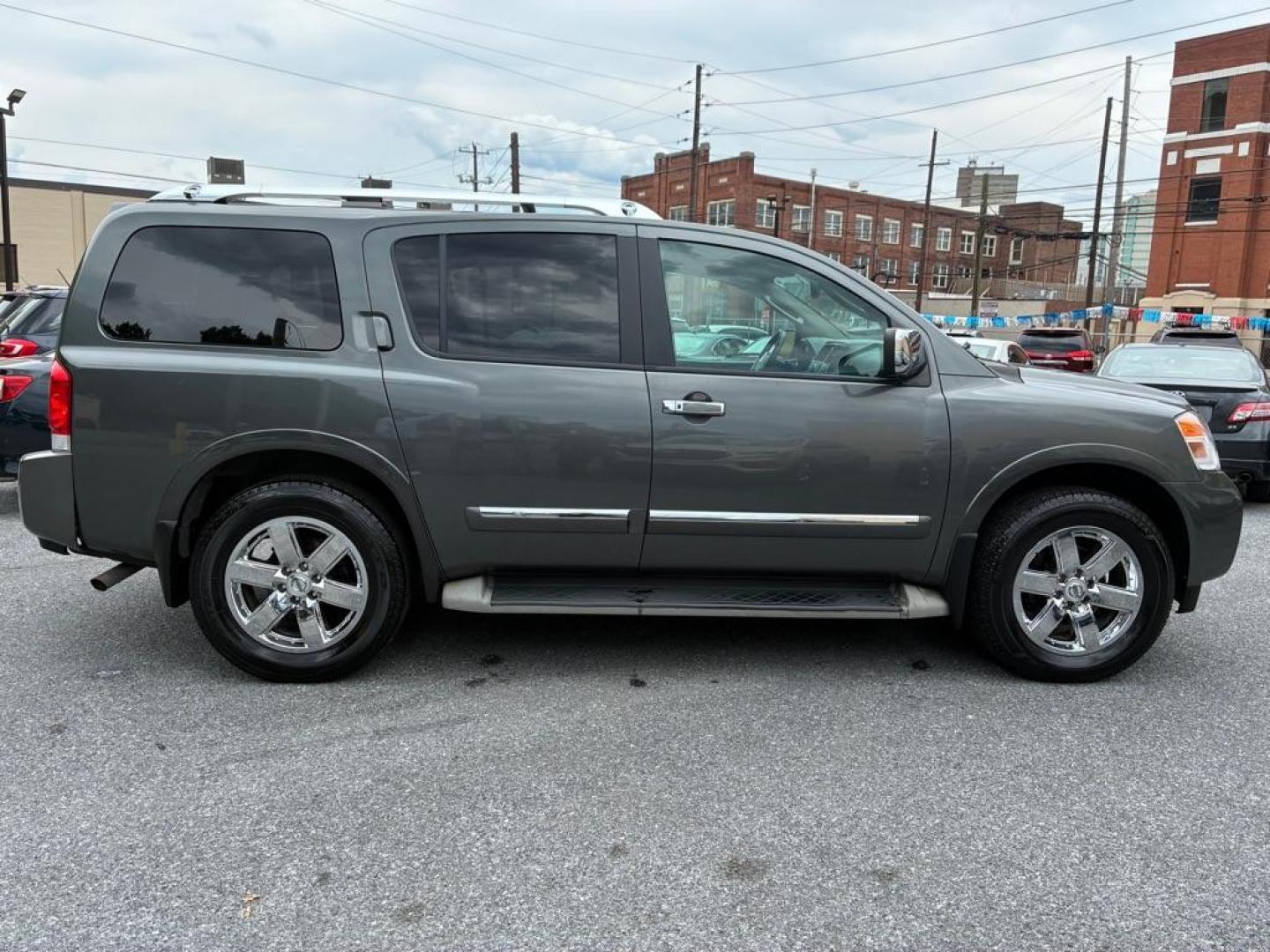 2011 GREY NISSAN ARMADA platinum (5N1AA0NC3BN) with an 5.6L engine, Automatic transmission, located at 117 North Cameron Street, Harrisburg, PA, 17101, (717) 963-8962, 40.267021, -76.875351- Photo#5