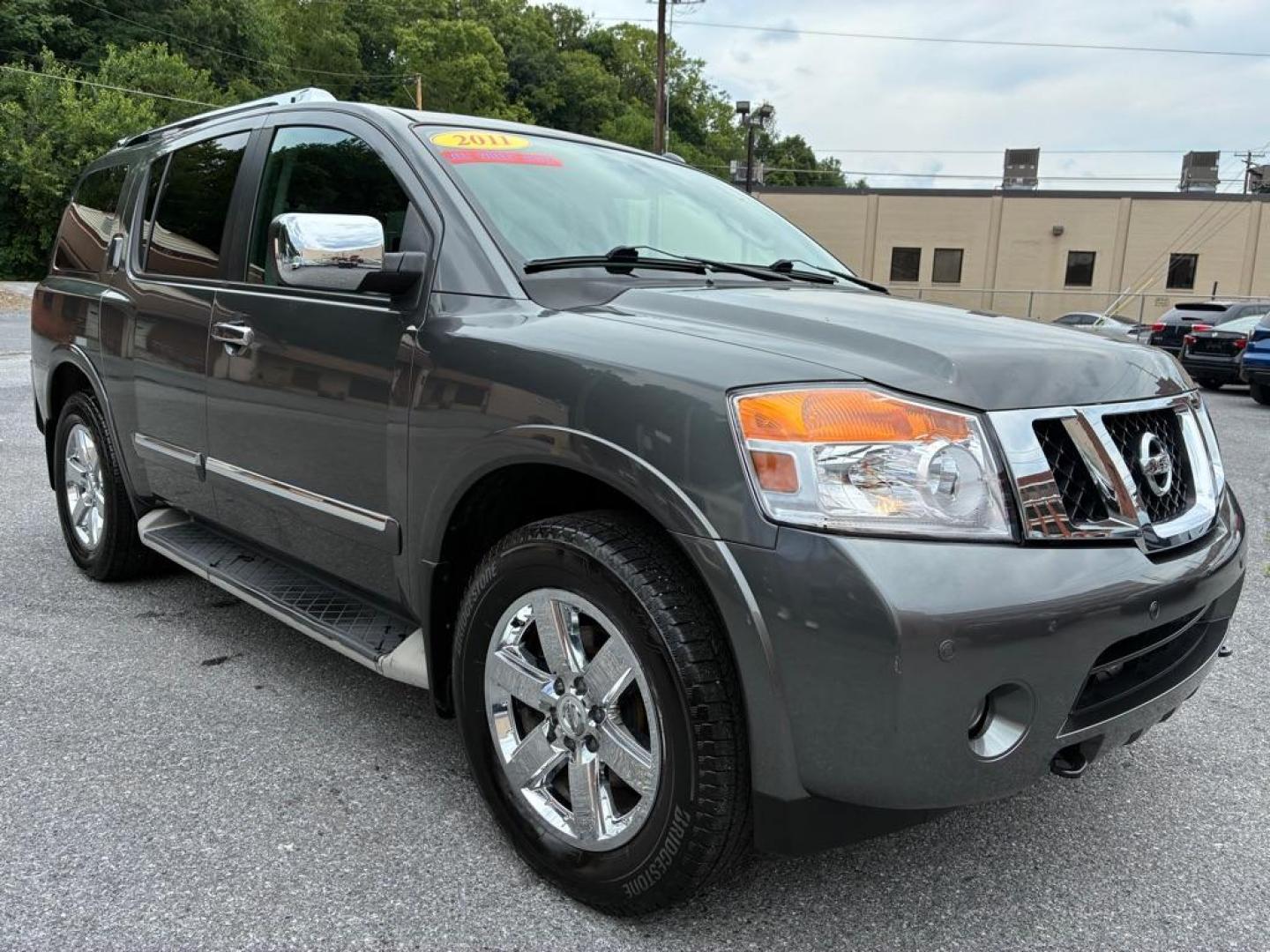 2011 GREY NISSAN ARMADA platinum (5N1AA0NC3BN) with an 5.6L engine, Automatic transmission, located at 117 North Cameron Street, Harrisburg, PA, 17101, (717) 963-8962, 40.267021, -76.875351- Photo#6