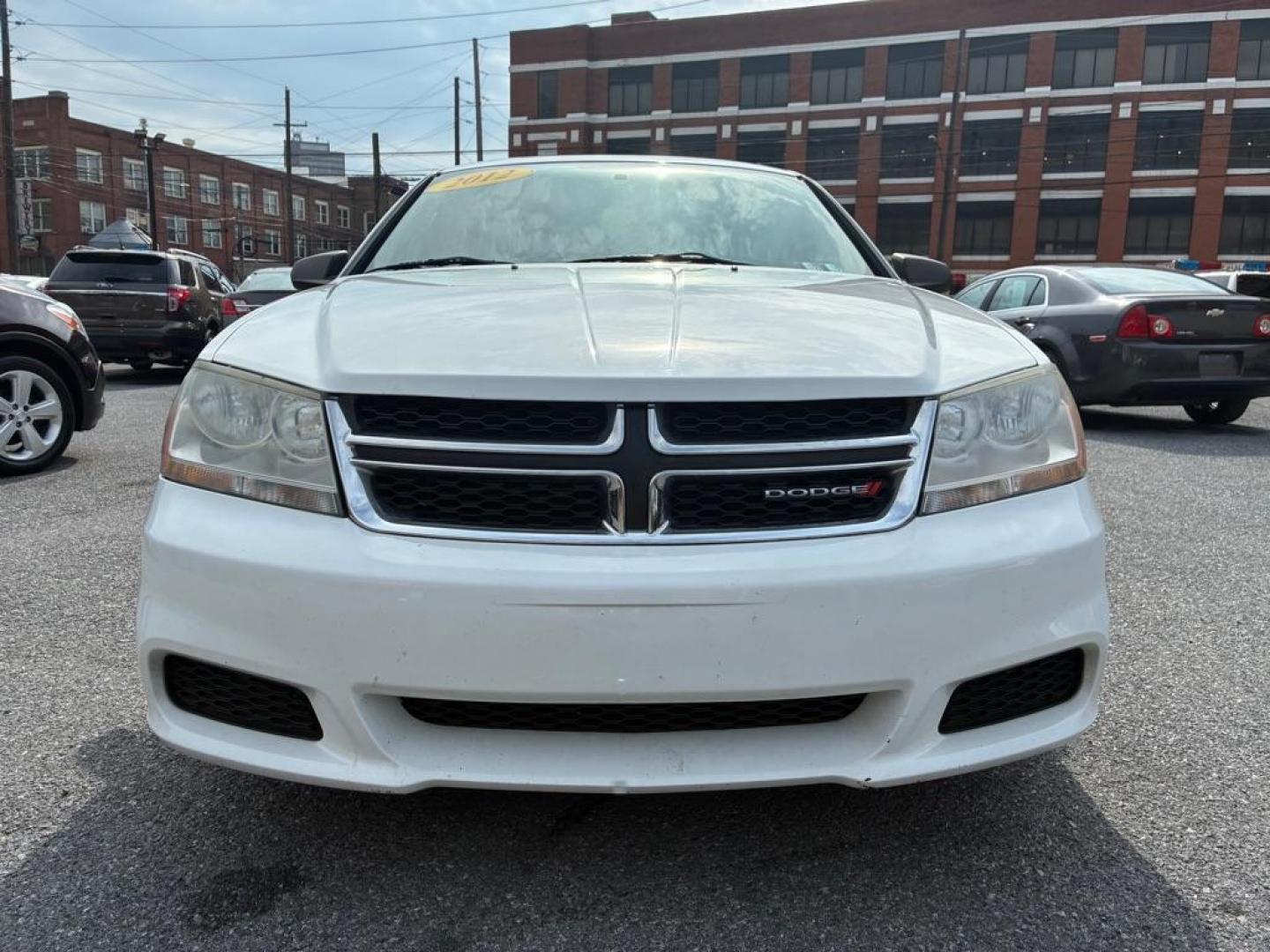 2012 WHITE DODGE AVENGER SE (1C3CDZAG7CN) with an 3.6L engine, Automatic transmission, located at 117 North Cameron Street, Harrisburg, PA, 17101, (717) 963-8962, 40.267021, -76.875351 - Photo#7