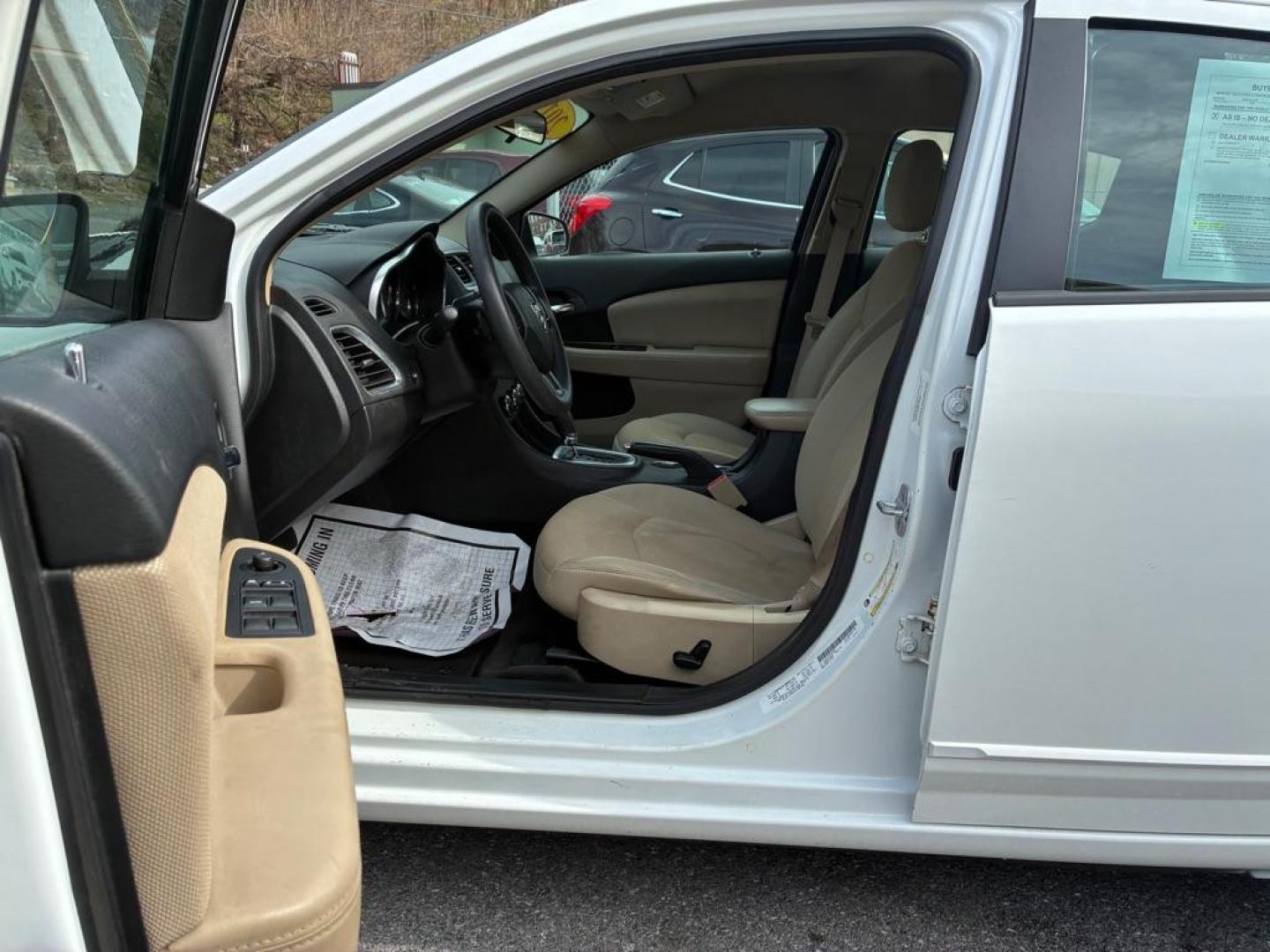 2012 WHITE DODGE AVENGER SE (1C3CDZAG7CN) with an 3.6L engine, Automatic transmission, located at 117 North Cameron Street, Harrisburg, PA, 17101, (717) 963-8962, 40.267021, -76.875351 - Photo#13