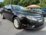 2012 BLACK FORD FUSION S (3FAHP0GA1CR) with an 2.5L engine, Automatic transmission, located at 117 North Cameron Street, Harrisburg, PA, 17101, (717) 963-8962, 40.267021, -76.875351- Photo#6