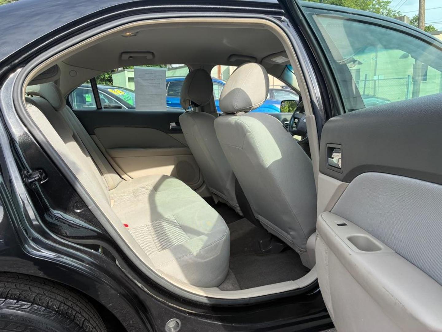 2012 BLACK FORD FUSION S (3FAHP0GA1CR) with an 2.5L engine, Automatic transmission, located at 117 North Cameron Street, Harrisburg, PA, 17101, (717) 963-8962, 40.267021, -76.875351- Photo#9