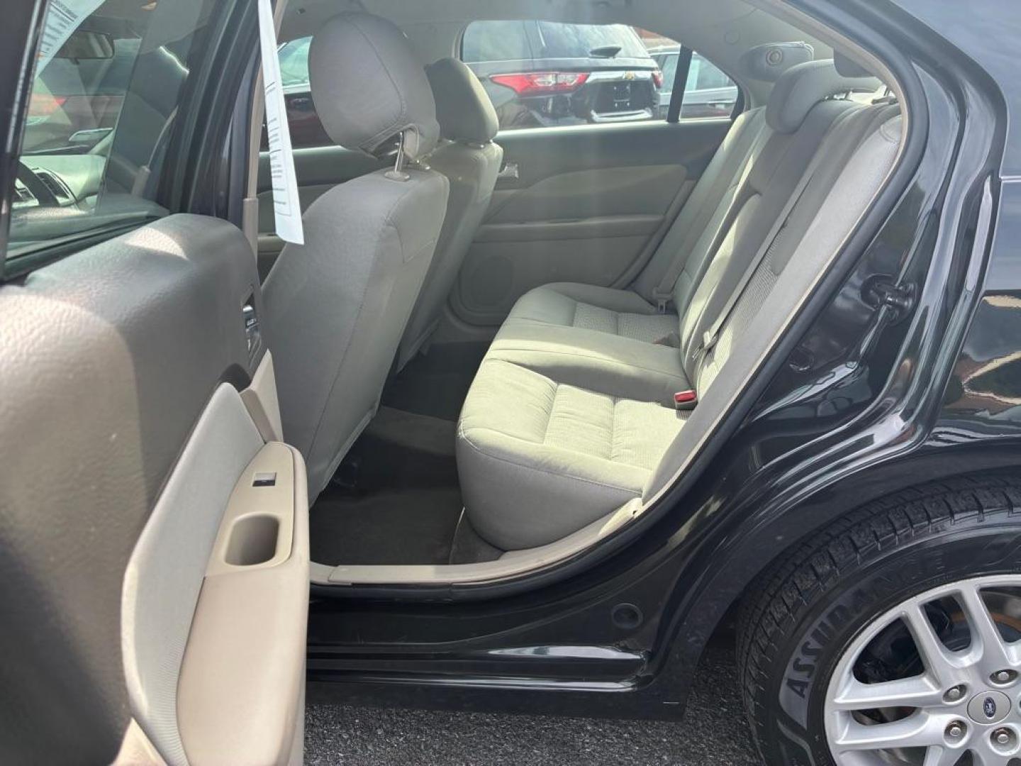 2012 BLACK FORD FUSION S (3FAHP0GA1CR) with an 2.5L engine, Automatic transmission, located at 117 North Cameron Street, Harrisburg, PA, 17101, (717) 963-8962, 40.267021, -76.875351- Photo#10