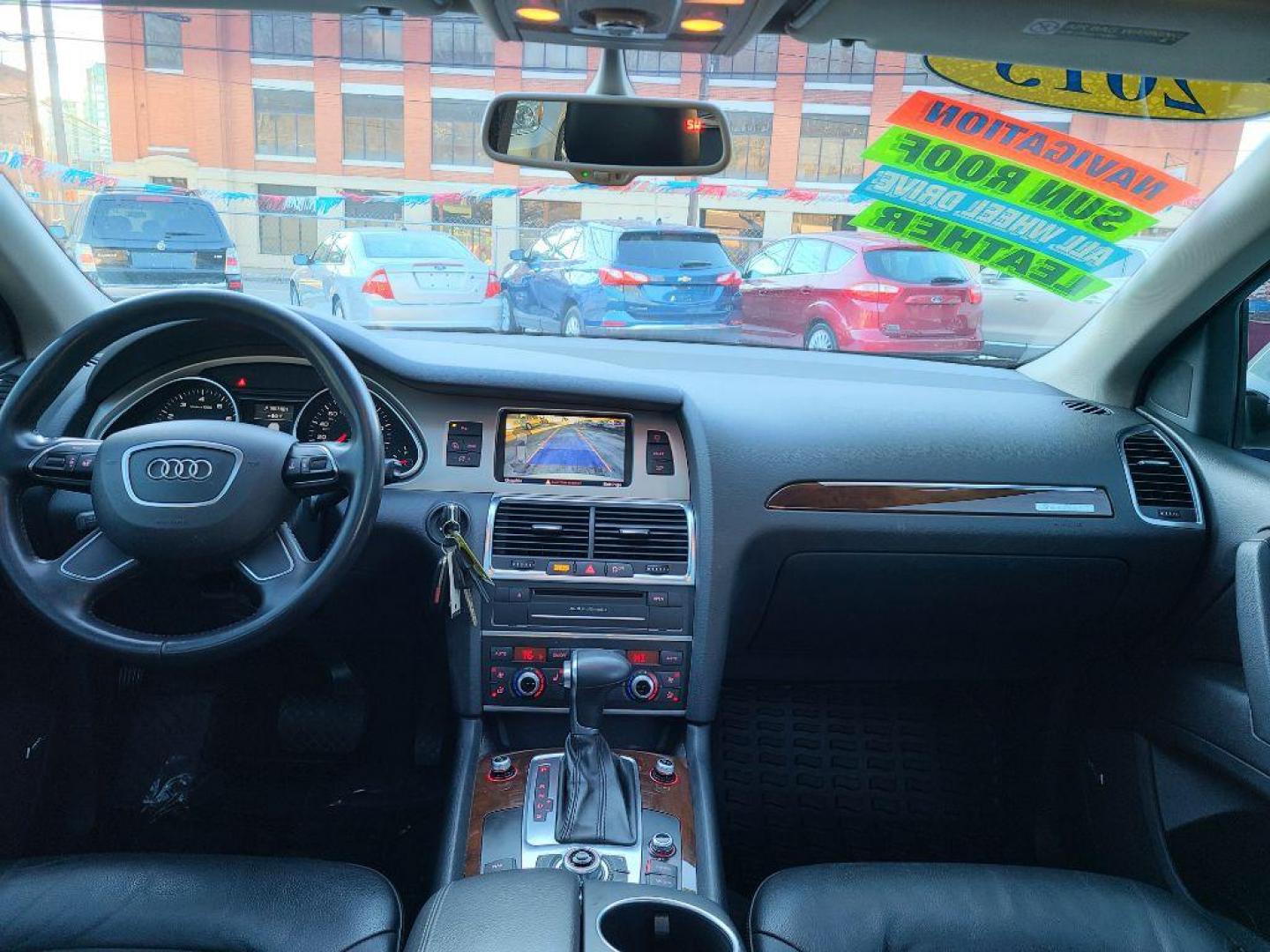 2013 WHITE AUDI Q7 PREMIUM PLUS (WA1LGAFE1DD) with an 3.0L engine, Automatic transmission, located at 117 North Cameron Street, Harrisburg, PA, 17101, (717) 963-8962, 40.267021, -76.875351 - Photo#9